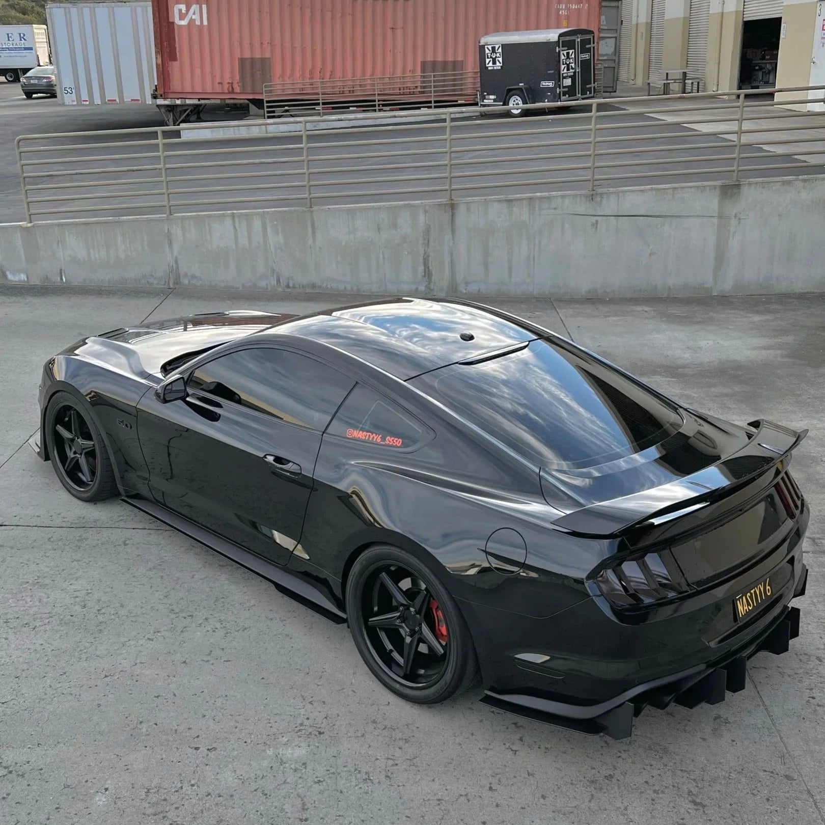 2018–2023 Ford Mustang GT Stealth Rear Diffuser – Quad Exhaust Performance Diffuser