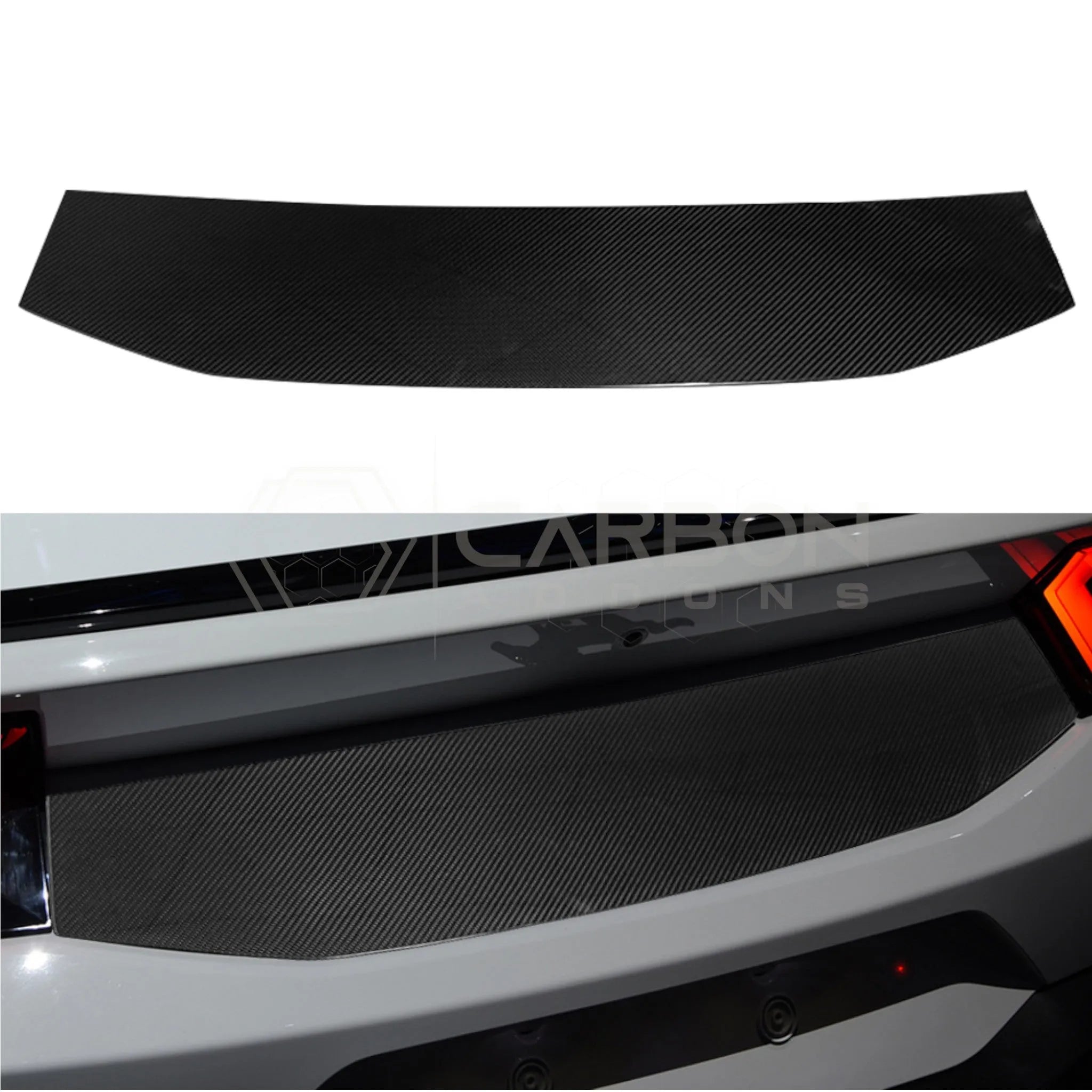 2024+ S650 Ford Mustang EcoBoost Hard Carbon Fiber Trunk Cover