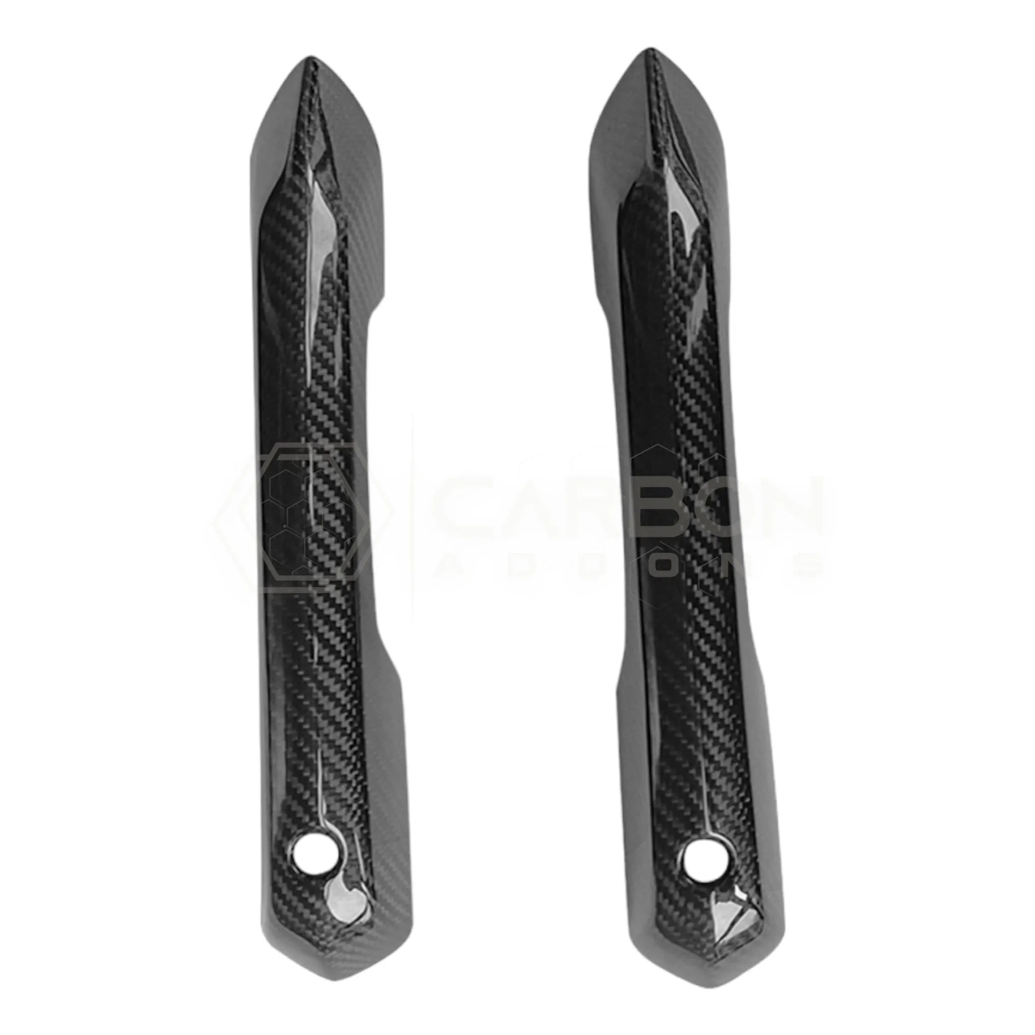 2024+ S650 Ford Mustang Hard Carbon Fiber Exterior Door Handle Cover