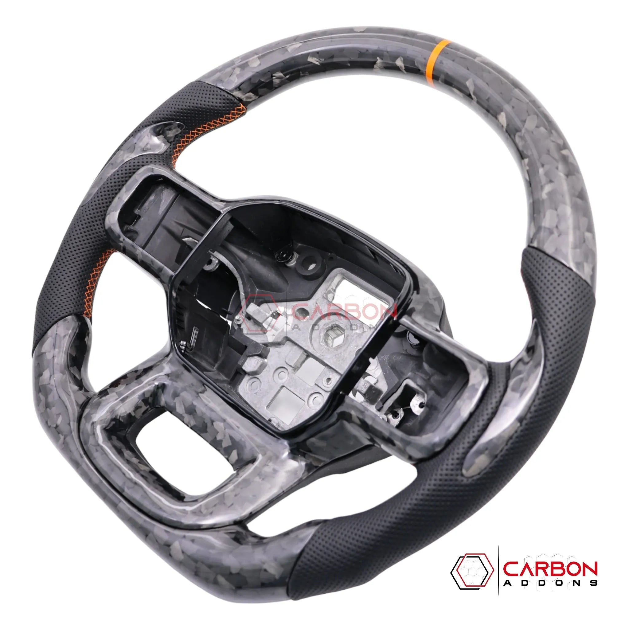 Ford F150 2021-2024 Custom Heated Carbon Fiber Steering Wheel