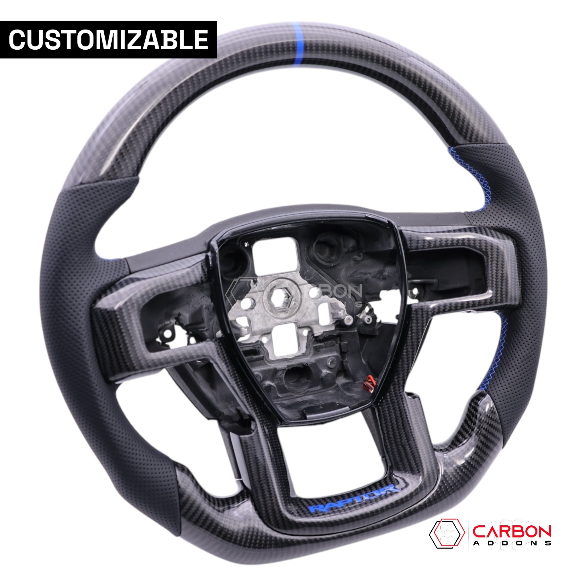 Ford F150 2015-2020 Custom Carbon Fiber Steering Wheel