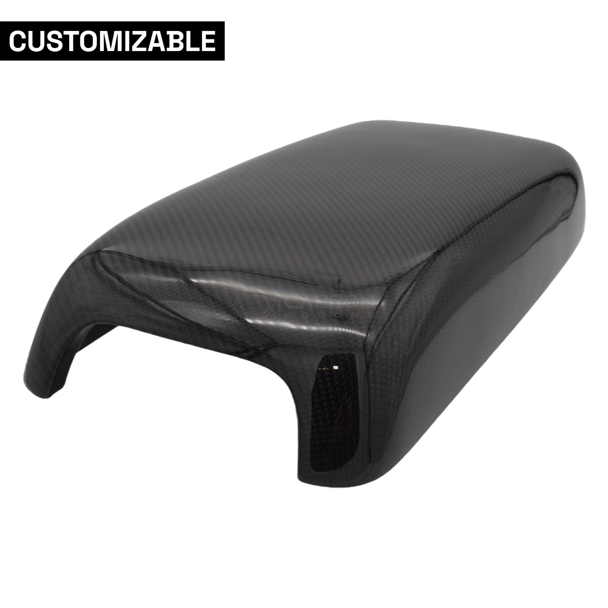 2015+ Dodge Charger Customizable Direct Replacement Carbon Fiber Arm Rest