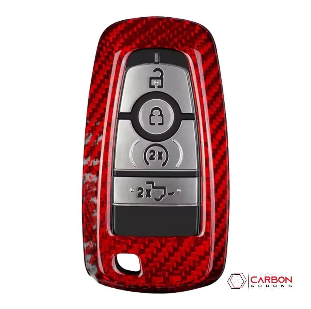 Raptor 2017-2024 Real Carbon Fiber Key Fob Cover Carbon Fiber Parts ...