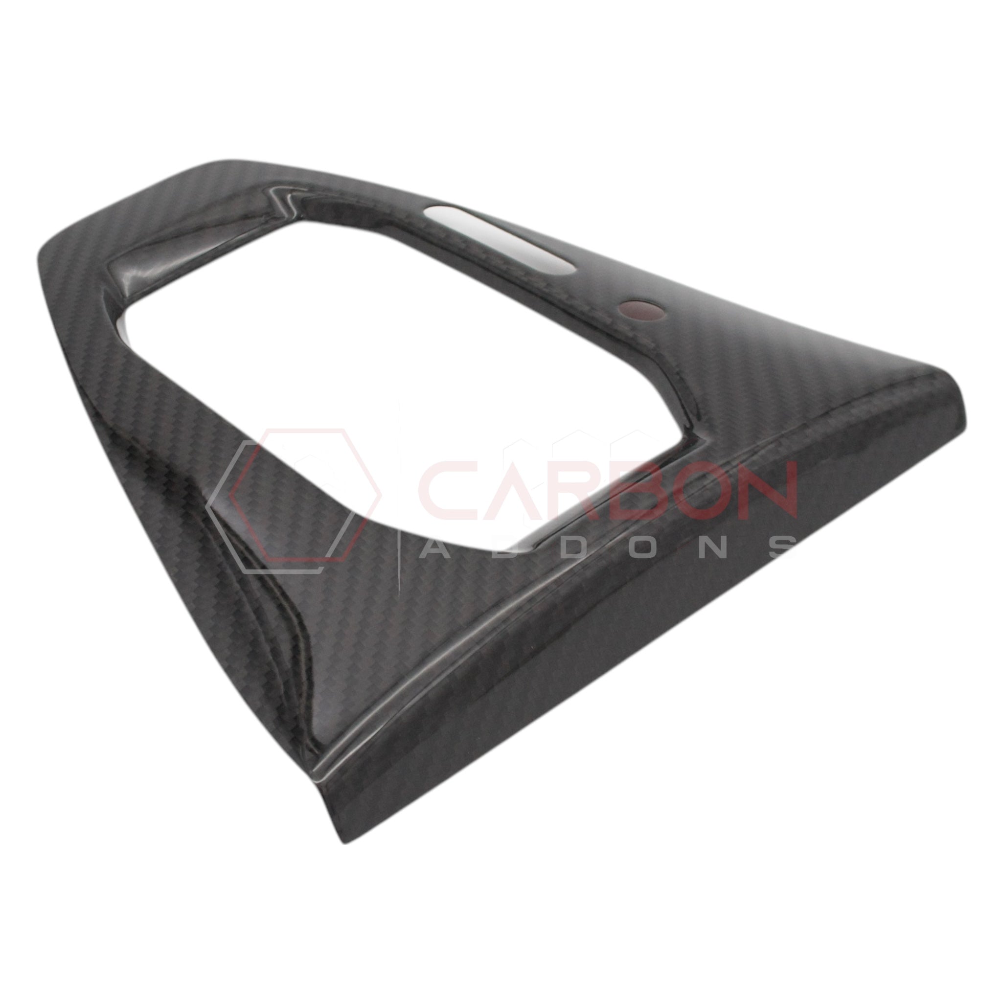 2024+ Ford Mustang Hard Carbon Fiber Gear Shift Trim Cover