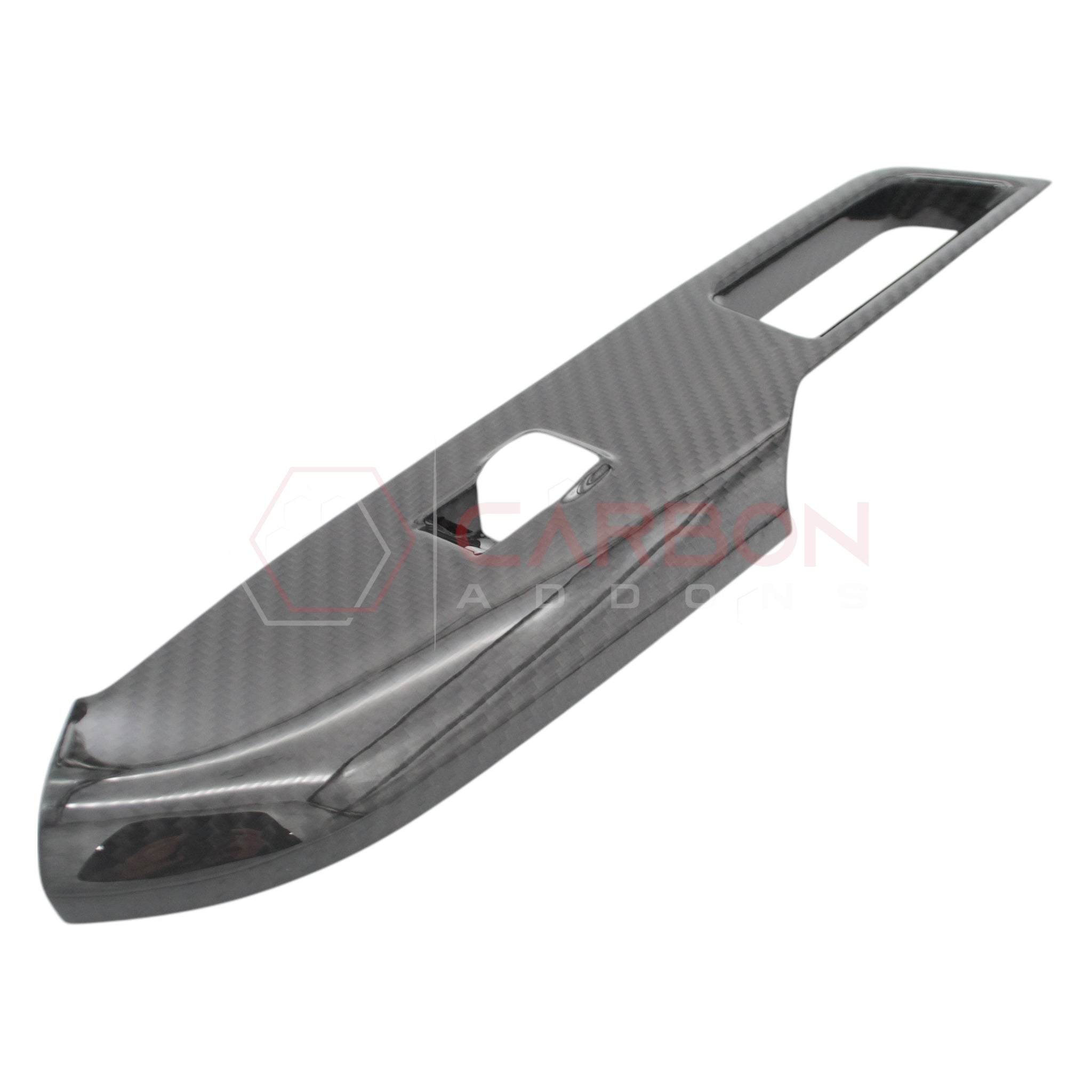 European Models | 2024+ S650 Ford Mustang Hard Carbon Fiber Window Switch Control Trim Cover