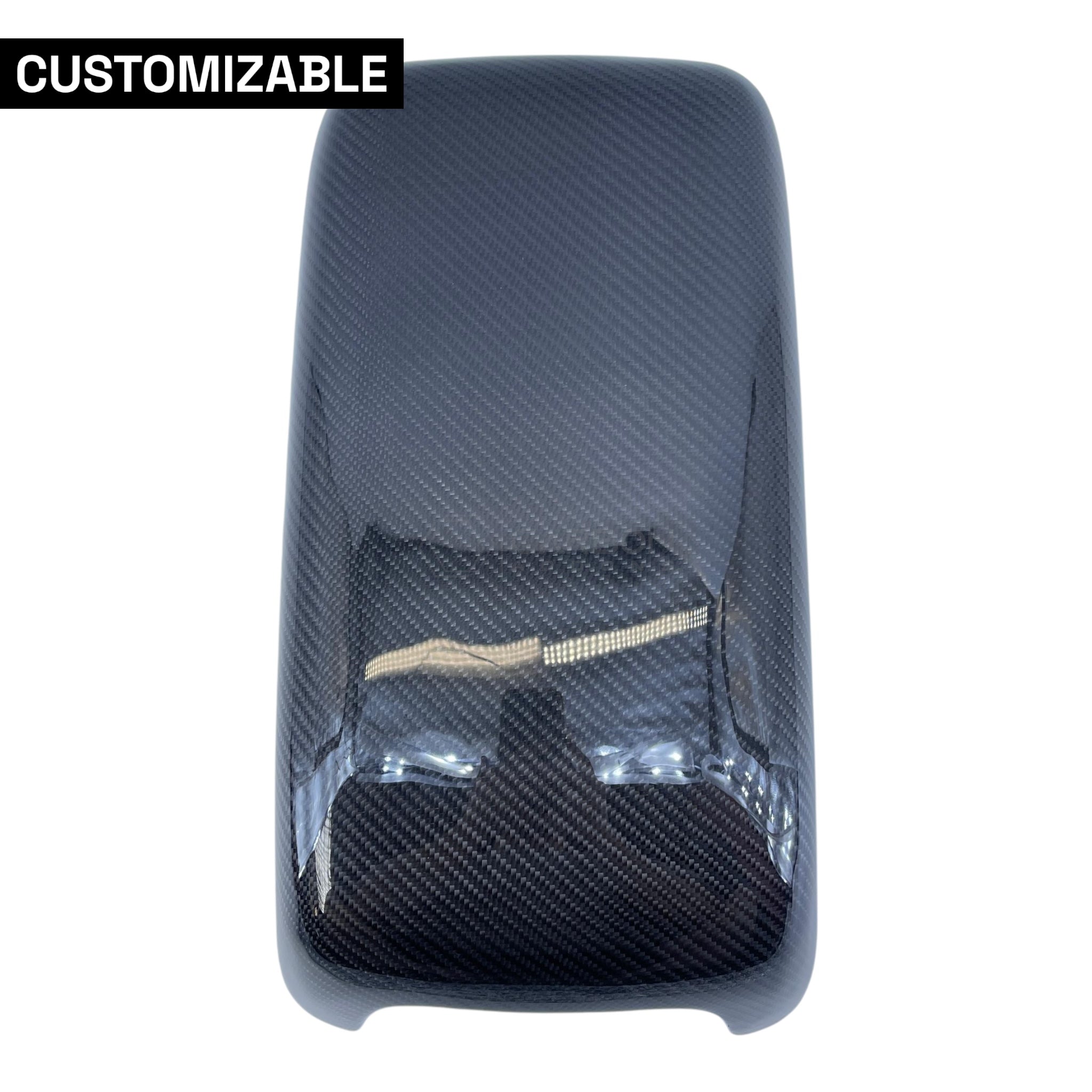 2015+ Dodge Charger Customizable Direct Replacement Carbon Fiber Arm Rest