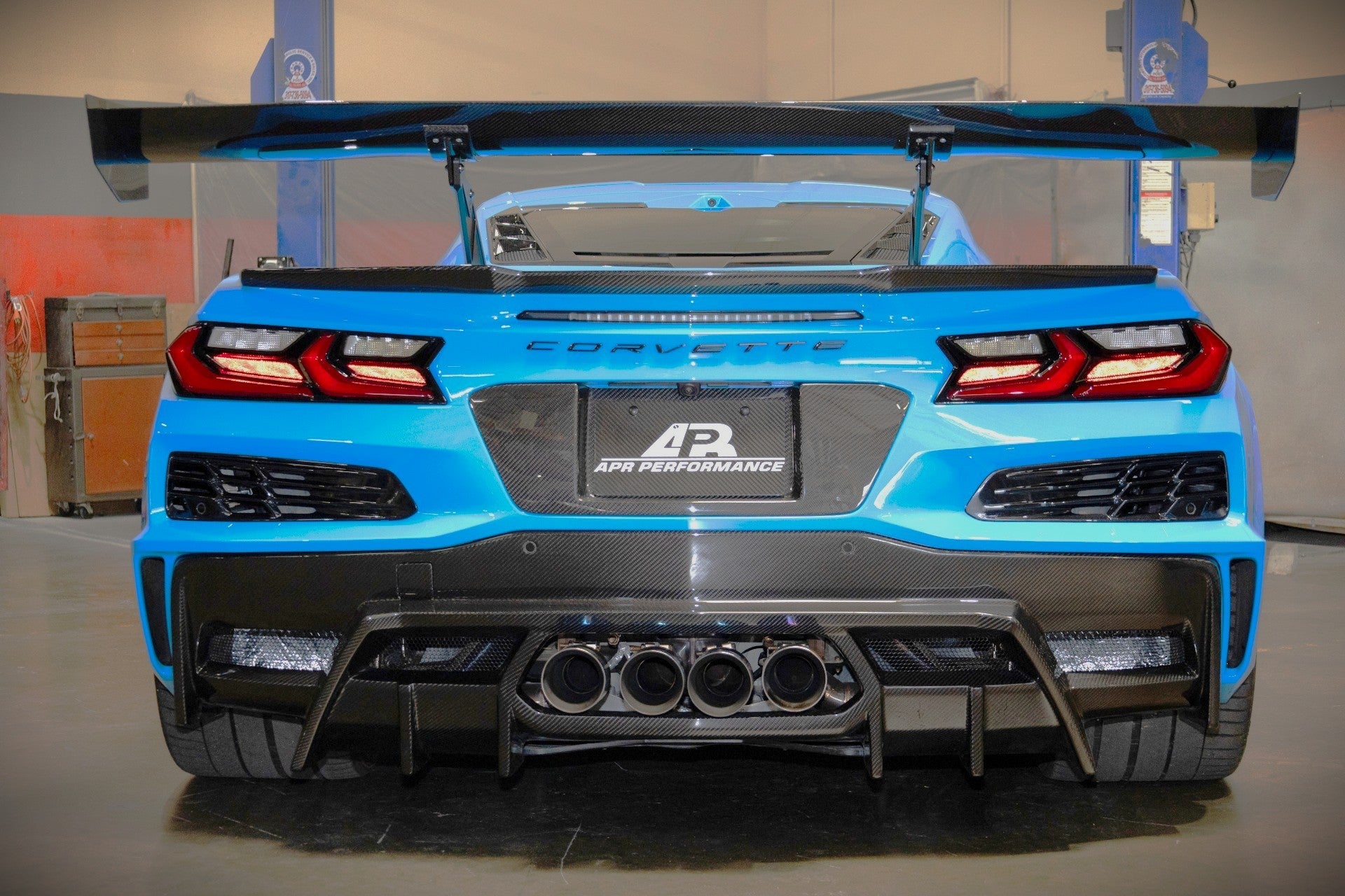 APR Performance Carbon Fiber Rear Diffuser for Chevrolet Corvette C8 Z06, E-Ray, ZR1 & Grand Sport