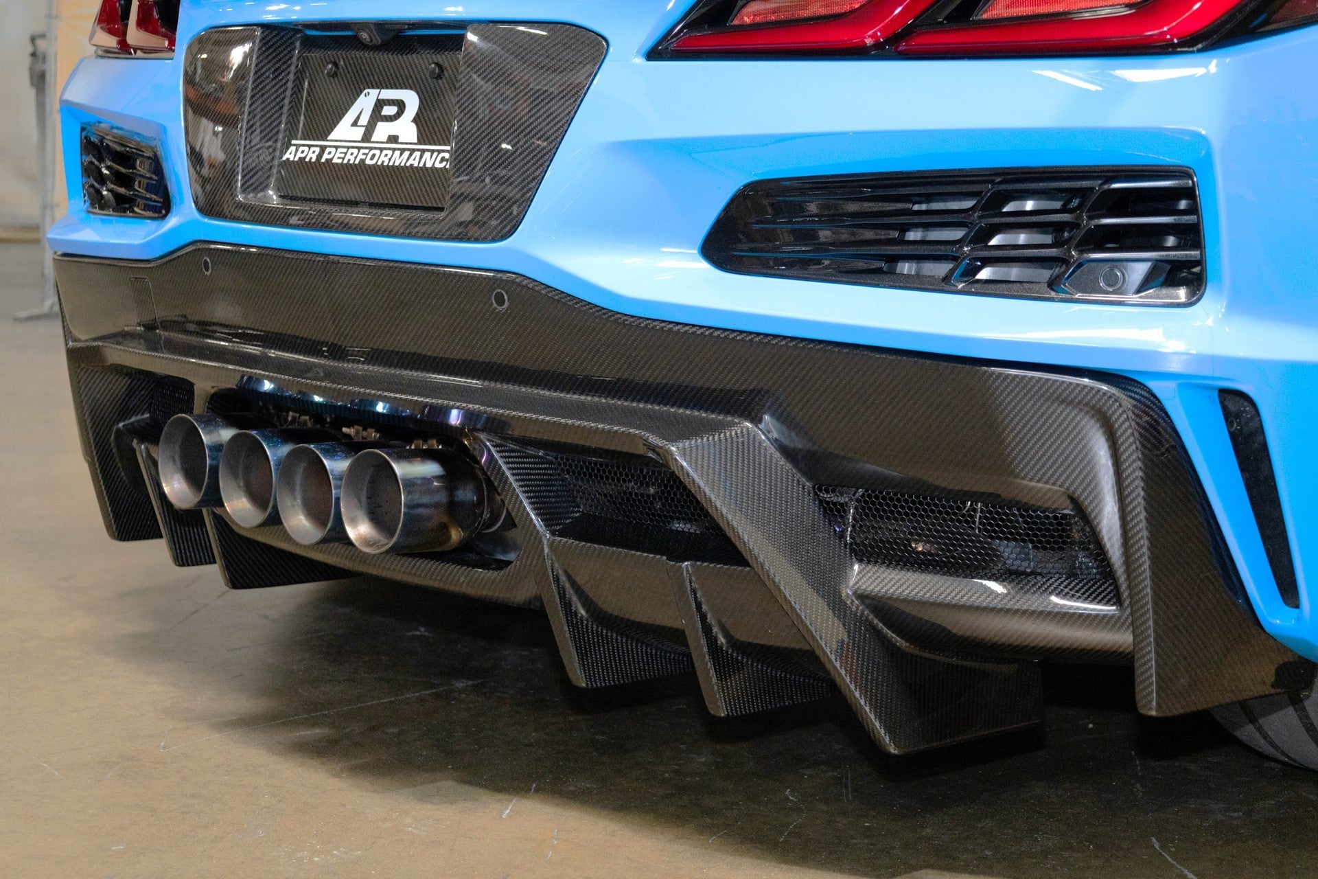 APR Performance Carbon Fiber Rear Diffuser for Chevrolet Corvette C8 Z06, E-Ray, ZR1 & Grand Sport