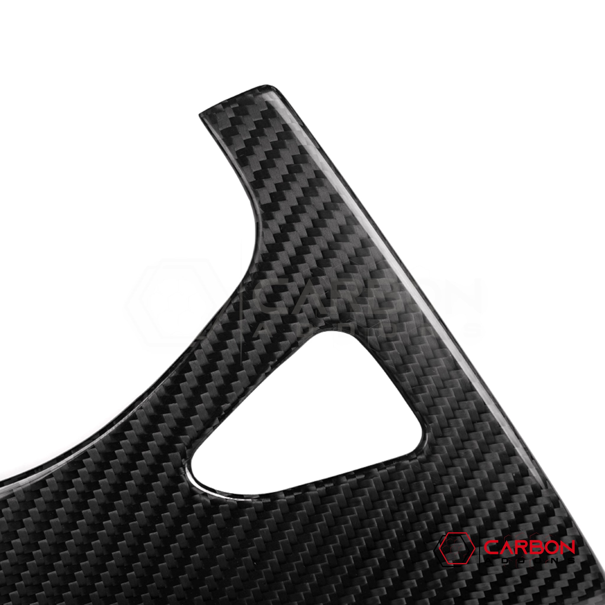 C8 Corvette Real Carbon Fiber Inner Door Upper Panels | Stingray Z06 E-Ray Z51 (2020–2025)