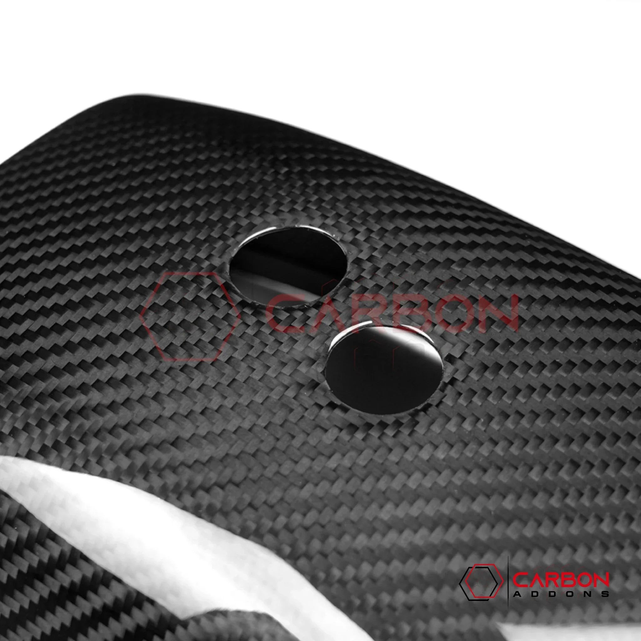 C8 Corvette Real Carbon Fiber Steering Column Trim Cover | Interior Upgrade (2020-2026)