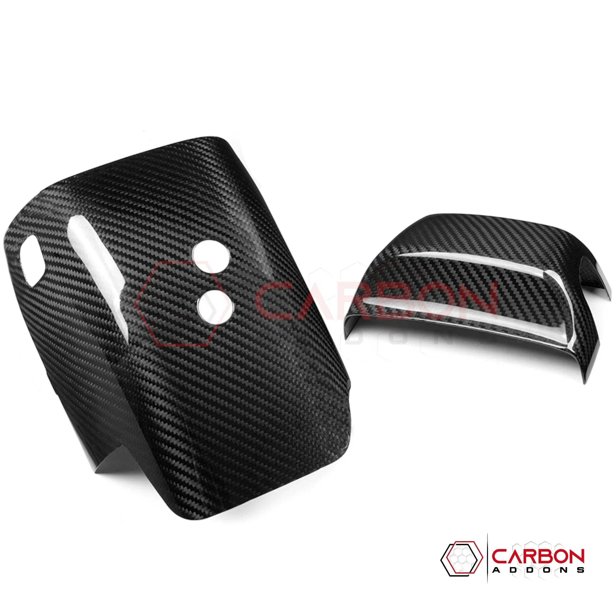 C8 Corvette Real Carbon Fiber Steering Column Trim Cover | Interior Upgrade (2020-2026)