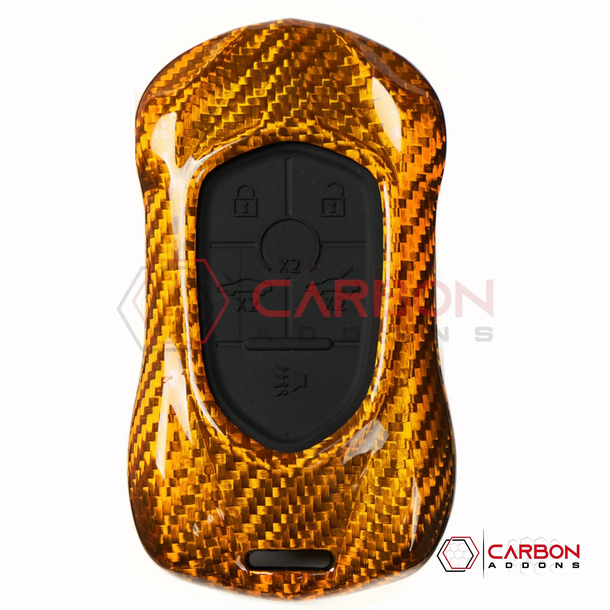 C8 Corvette Real Carbon Fiber Key Fob Cover – Speed-Form Design (2020-2026)