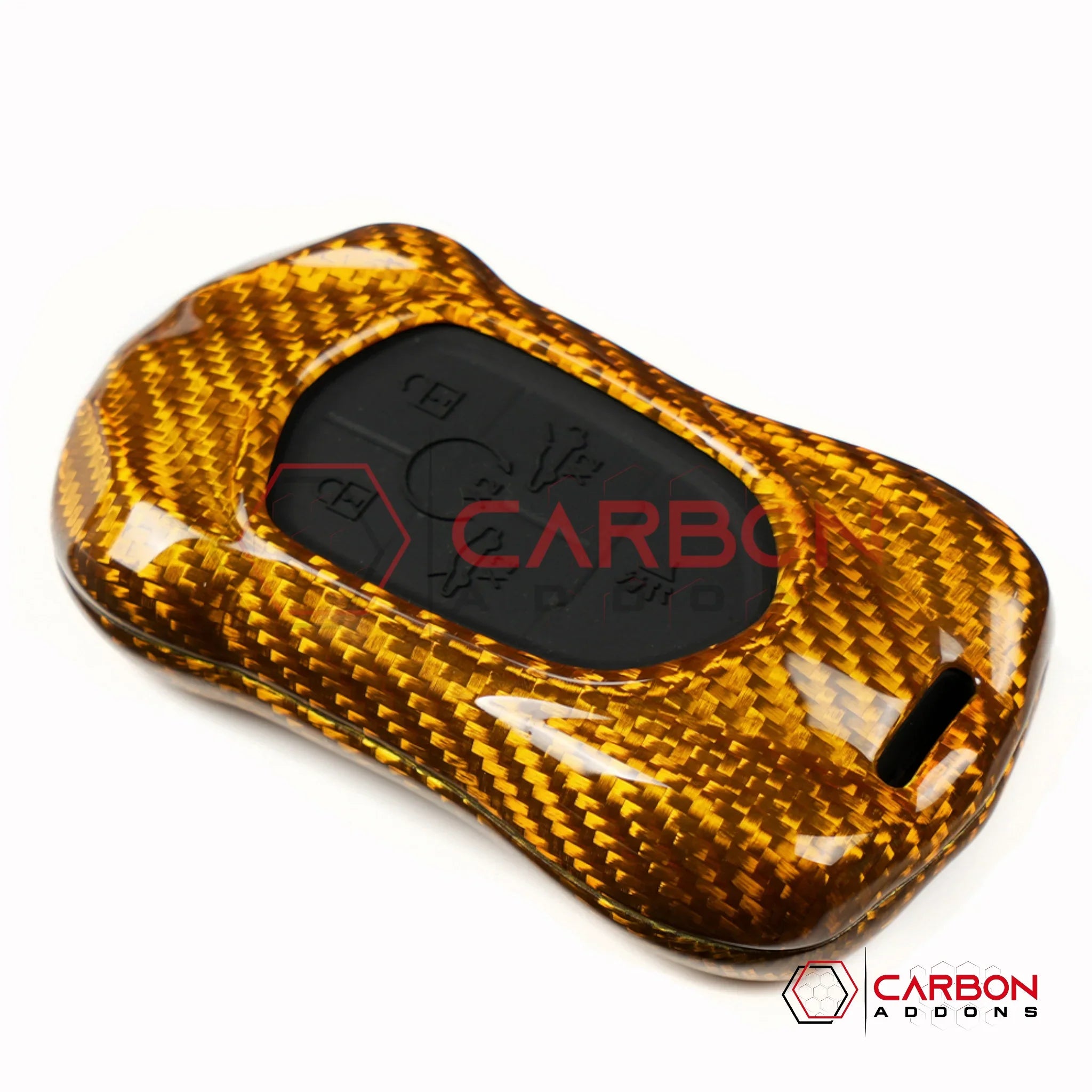 C8 Corvette Real Carbon Fiber Key Fob Cover – Speed-Form Design (2020-2026)