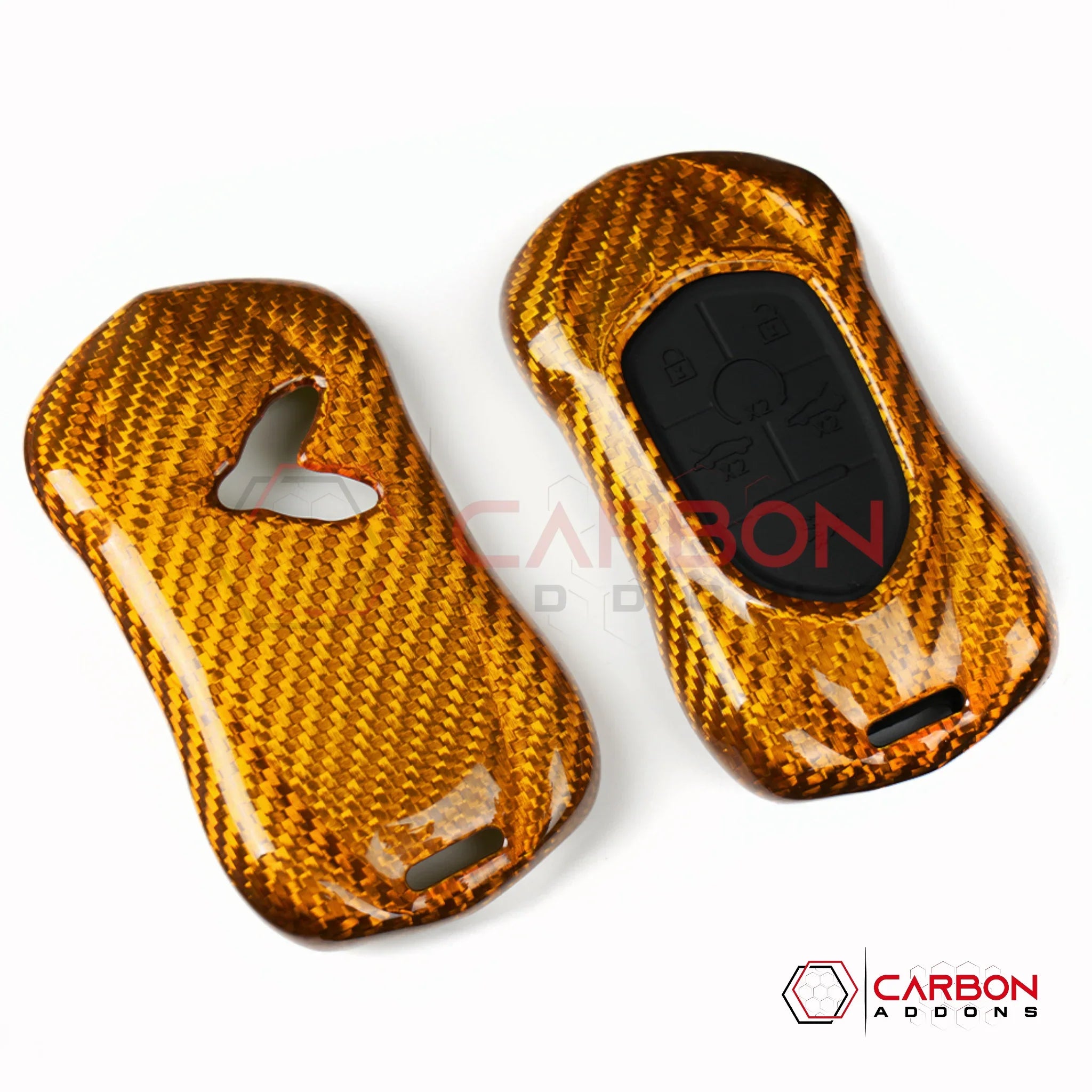 C8 Corvette Real Carbon Fiber Key Fob Cover – Speed-Form Design (2020-2026)