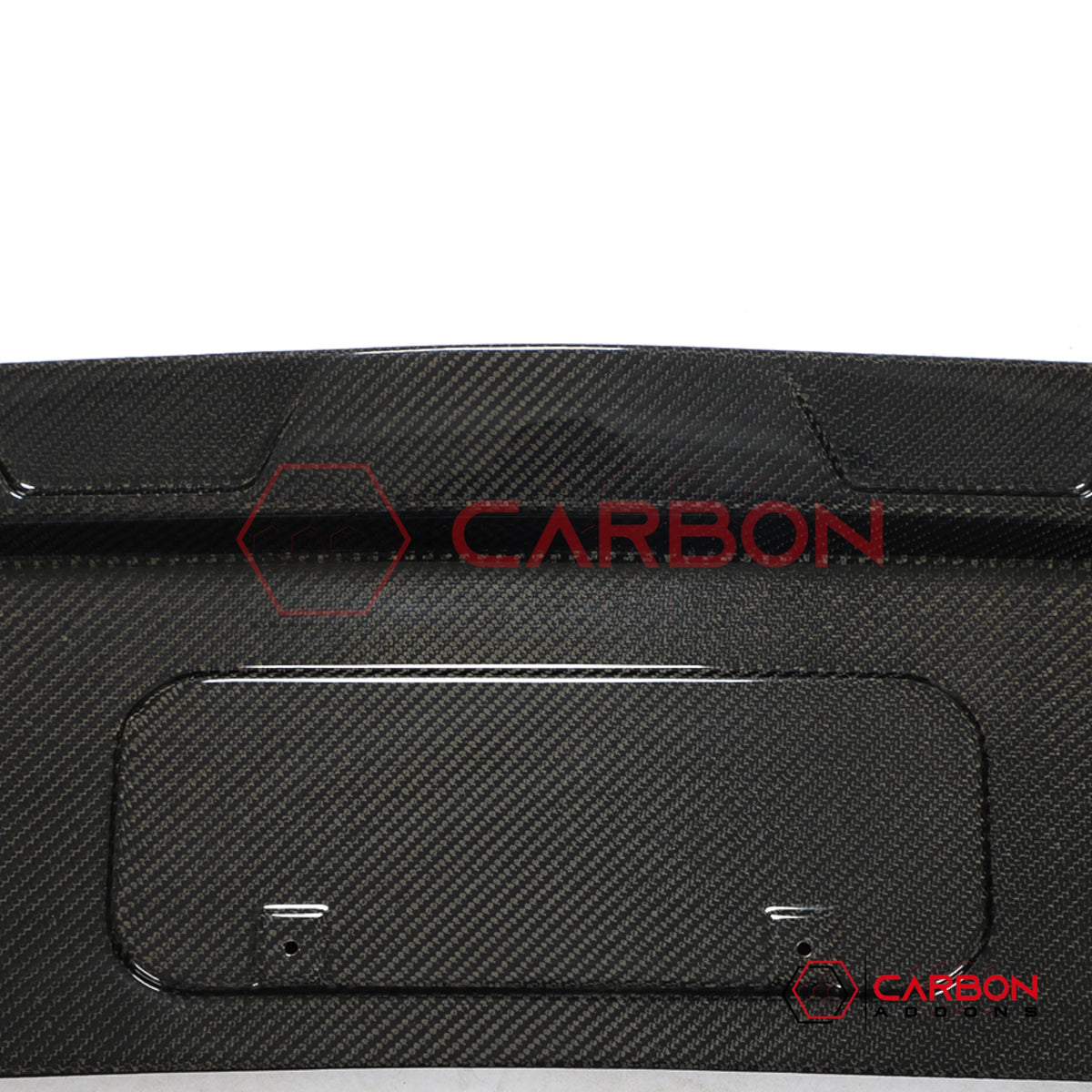 C8 Corvette Stingray Real Carbon Fiber License Plate Frame | 2020–Present