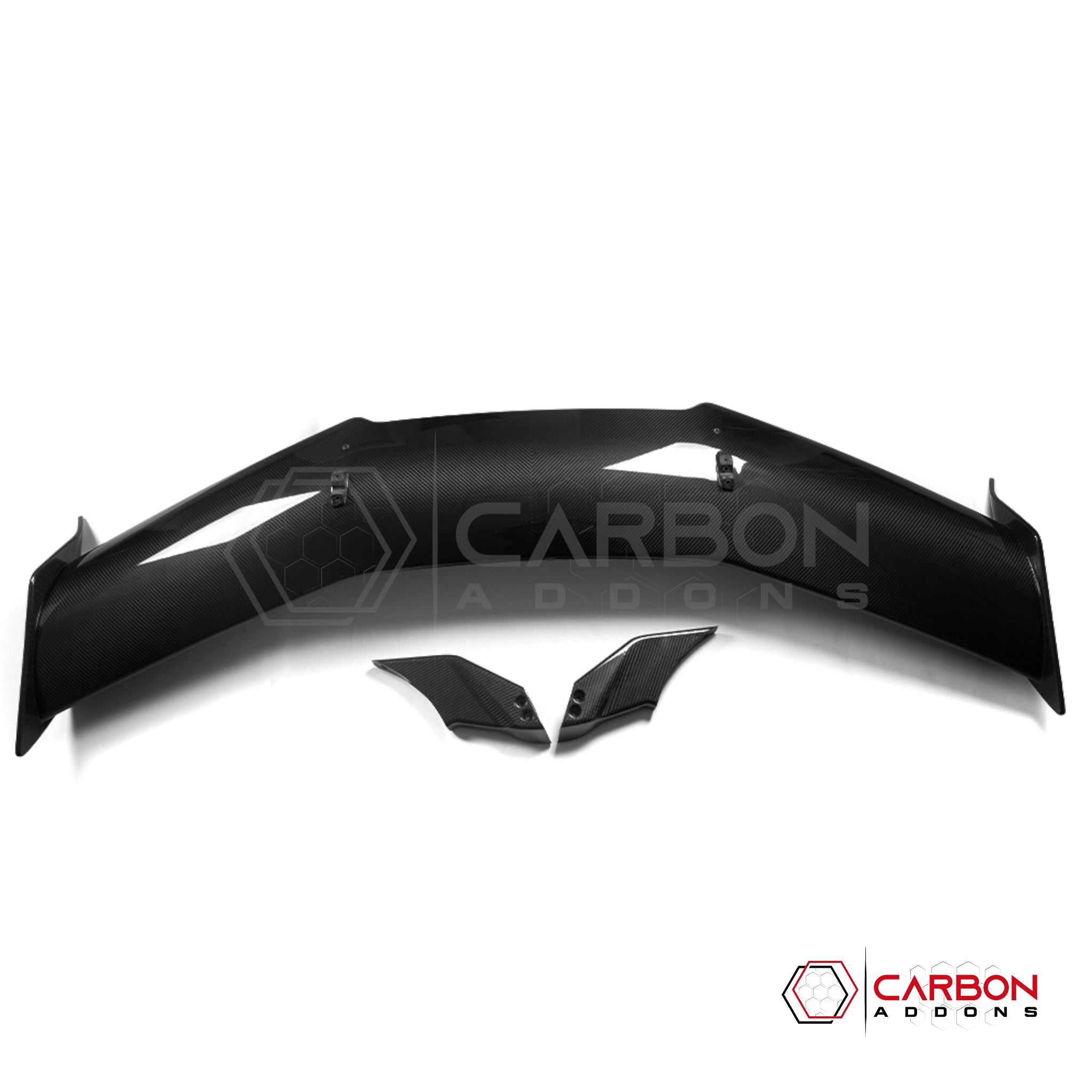 C8 Corvette Z06 / E-Ray ZR1-Style Carbon Fiber Wing Spoiler – Dry Pre-Preg (Not Vacuum-Infused)