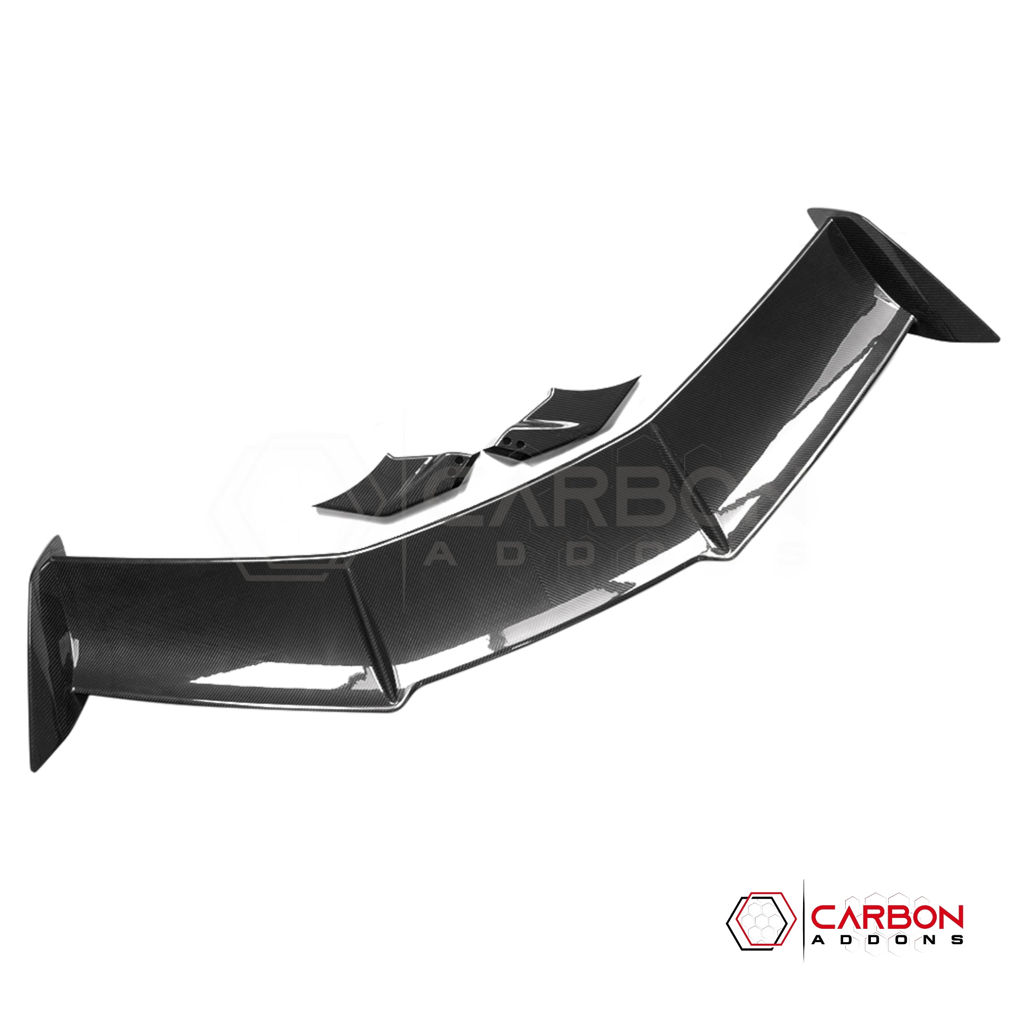 C8 Corvette Z06 / E-Ray ZR1-Style Carbon Fiber Wing Spoiler – Dry Pre-Preg (Not Vacuum-Infused)