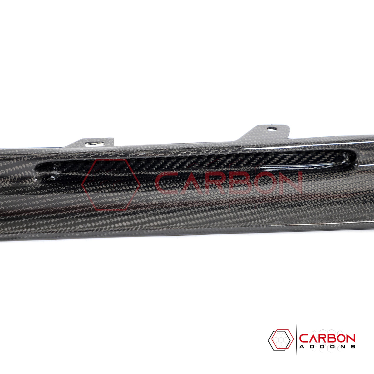 C8 Corvette Z06 Real Carbon Fiber Front Bumper Lip Splitter | 2023-2027