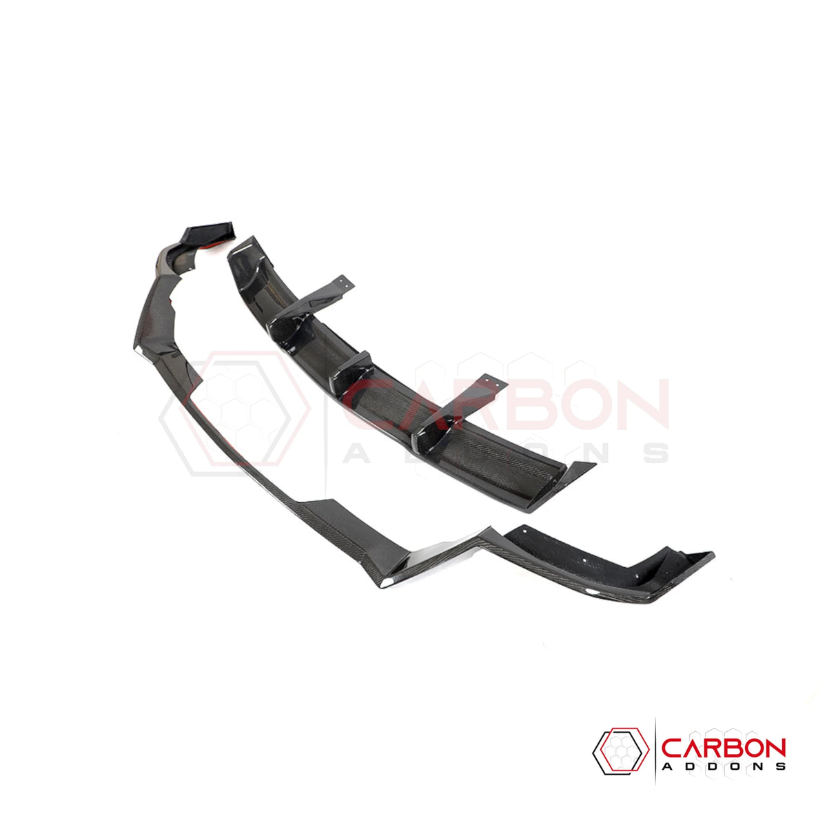 C8 Corvette Z06/ZR1 Real Carbon Fiber Rear Bumper Diffuser | 2023–2027