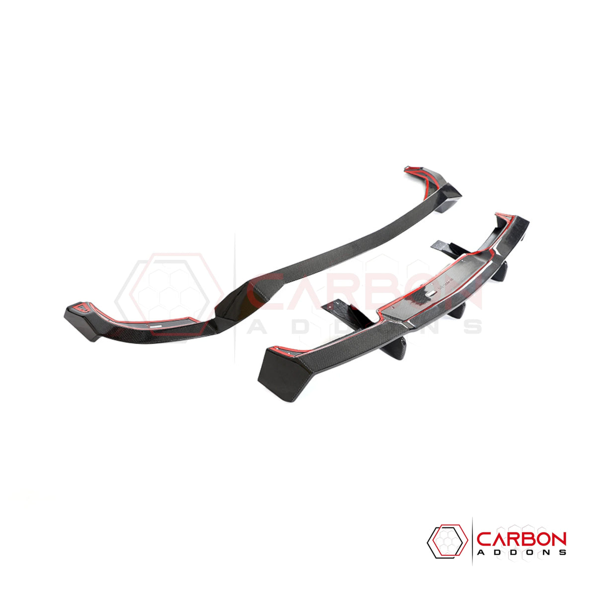 C8 Corvette Z06/ZR1 Real Carbon Fiber Rear Bumper Diffuser | 2023–2027