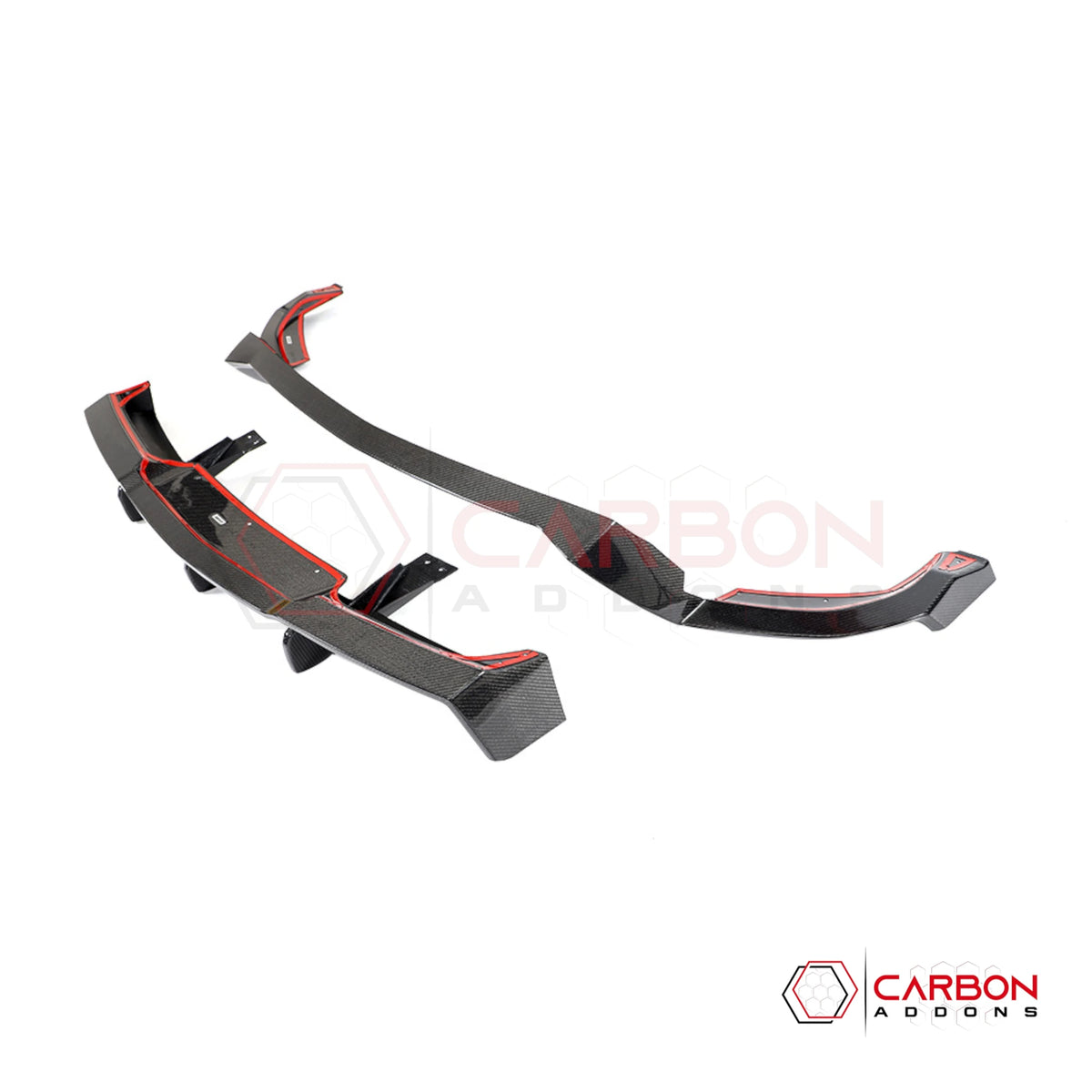 C8 Corvette Z06/ZR1 Real Carbon Fiber Rear Bumper Diffuser | 2023–2027