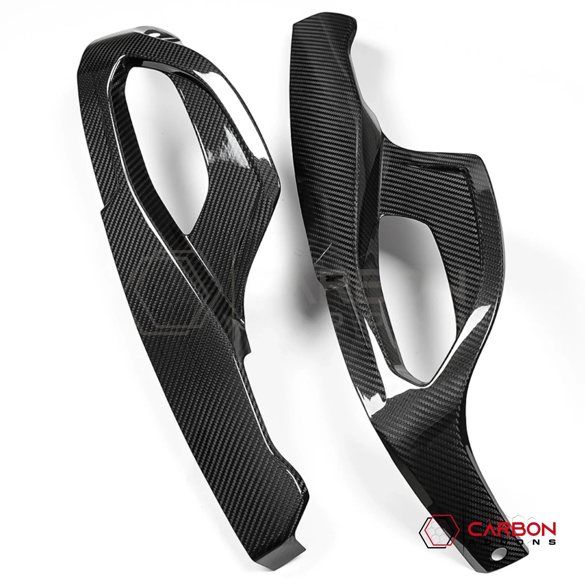 C8 Corvette (2020–2025) Z51, Z06 & Stingray | GT3 Seat Adjustment Button Cover Trim | Real Dry Carbon Fiber