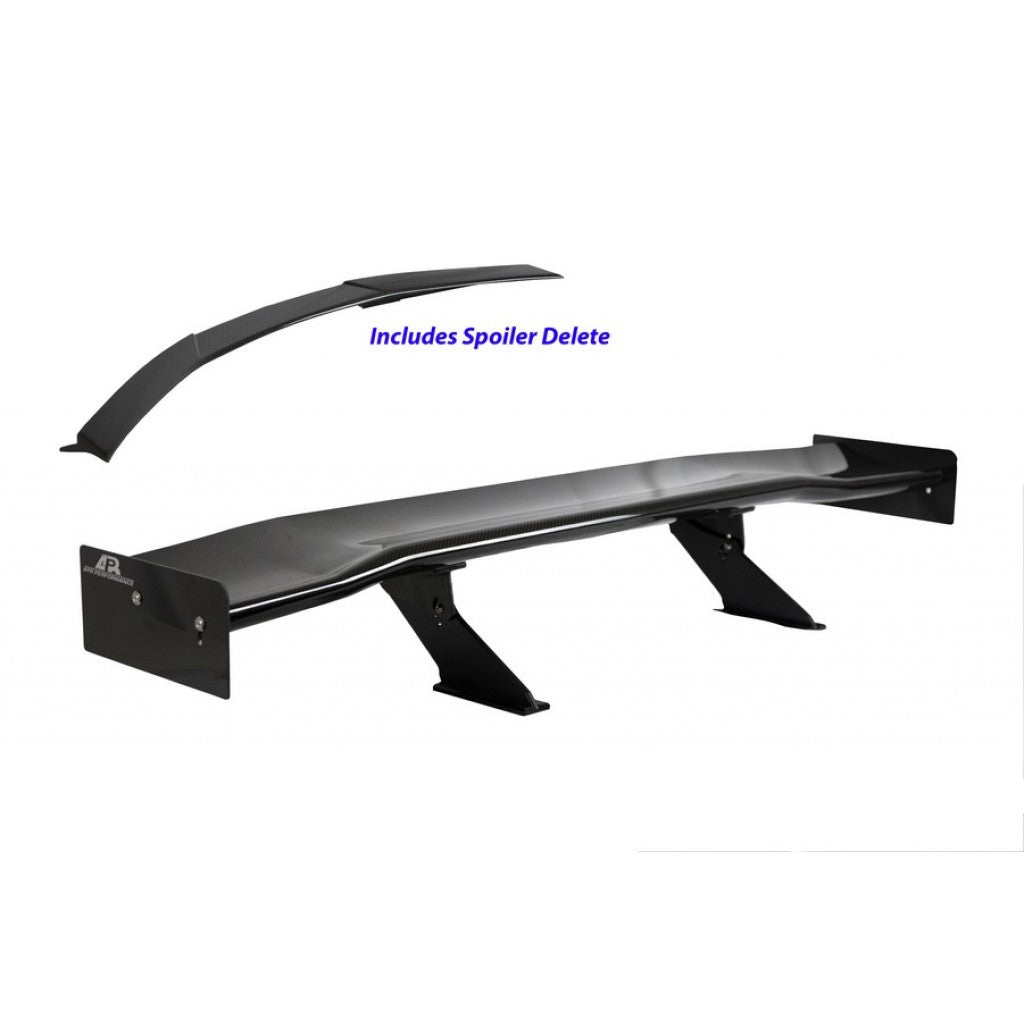 APR Performance GTC-500 Carbon Fiber Adjustable Rear Wing for Chevrolet Corvette C8 Convertible
