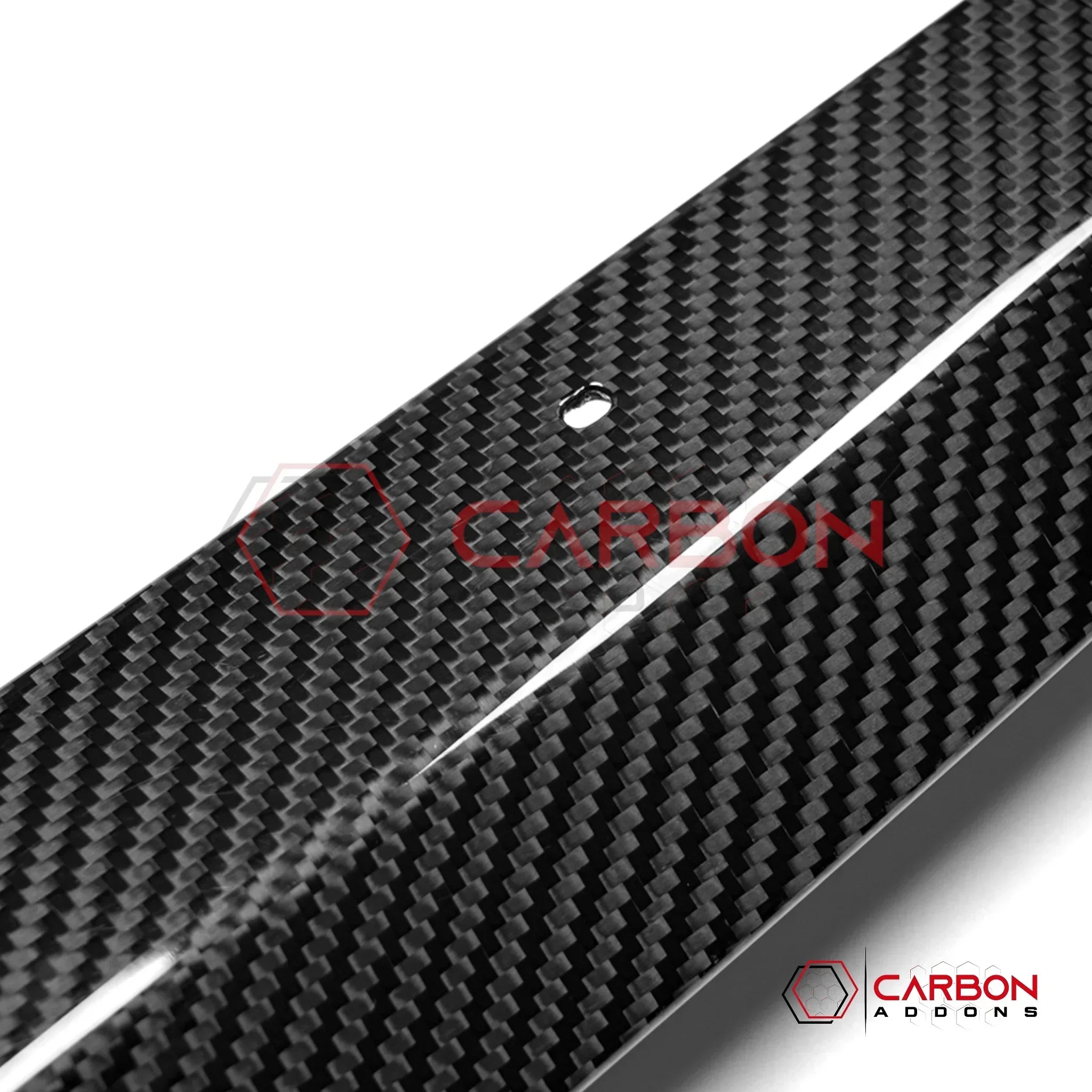 C8 Z06 / E-Ray / ZR1 Carbon Fiber Spoiler Wicker Extensions – Bolt