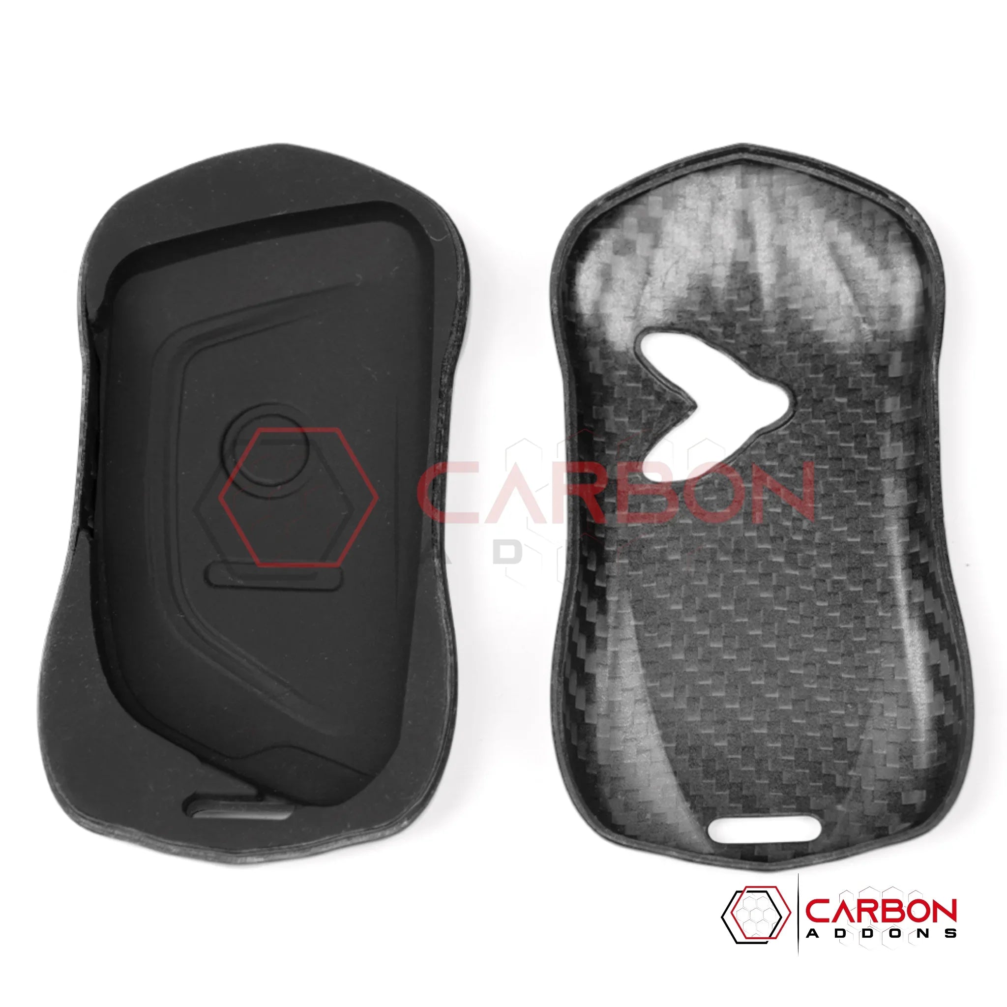 C8 Corvette Real Carbon Fiber Key Fob Cover – Speed-Form Design (2020-2026)