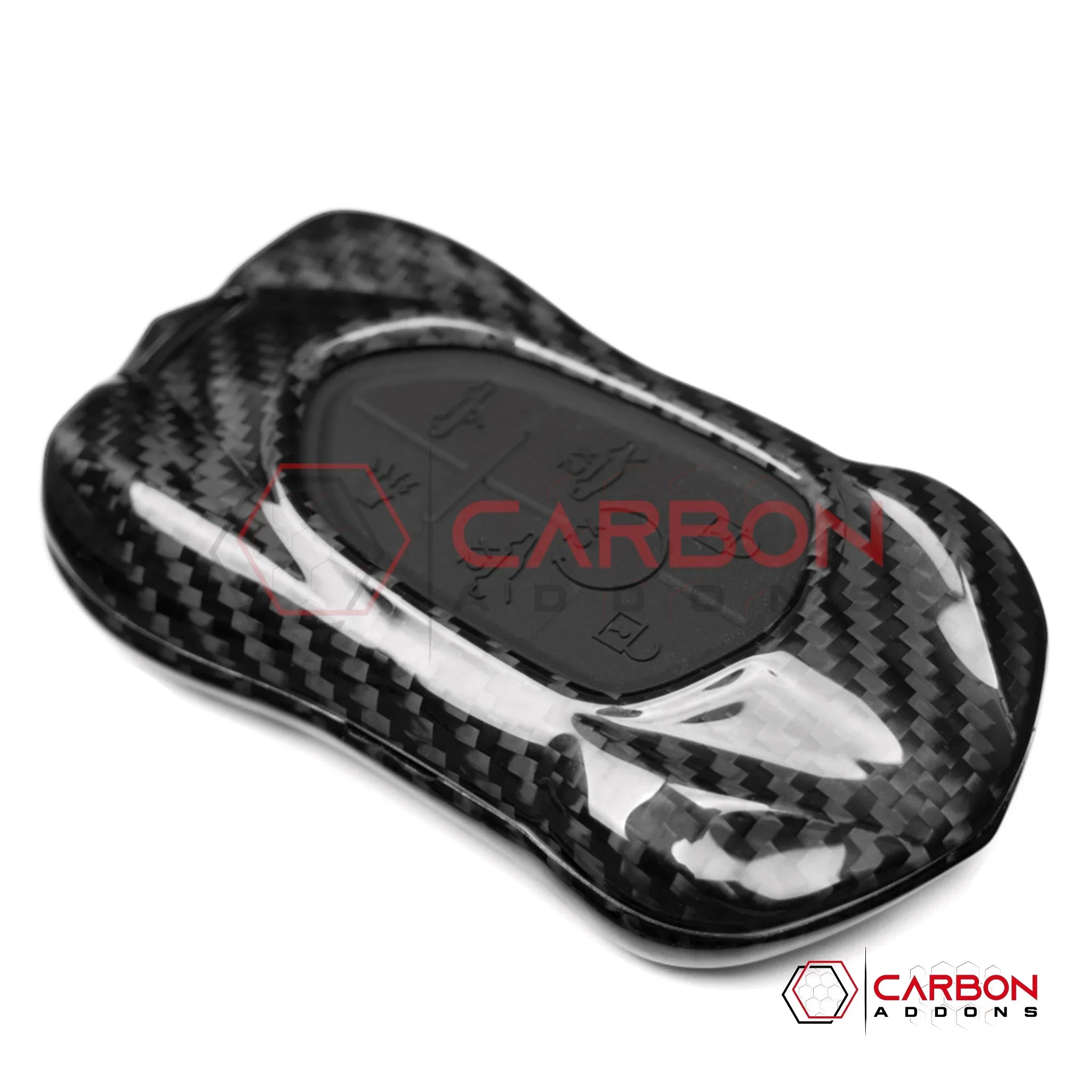 C8 Corvette Real Carbon Fiber Key Fob Cover – Speed-Form Design (2020-2026)