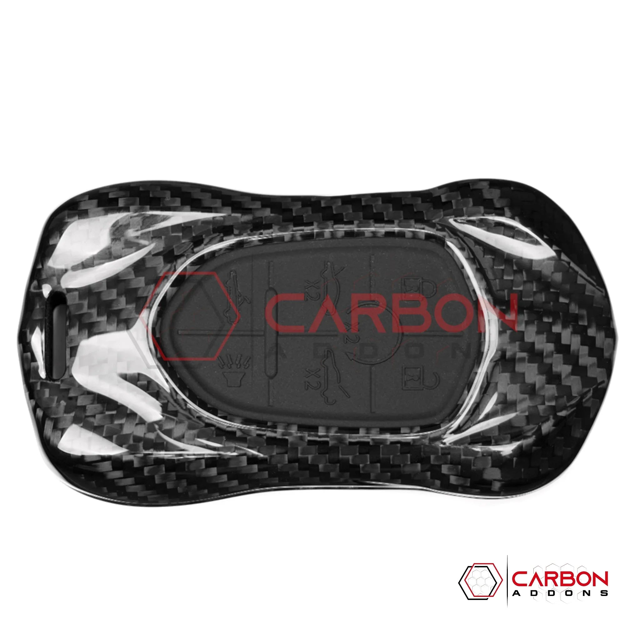 C8 Corvette Real Carbon Fiber Key Fob Cover – Speed-Form Design (2020-2026)