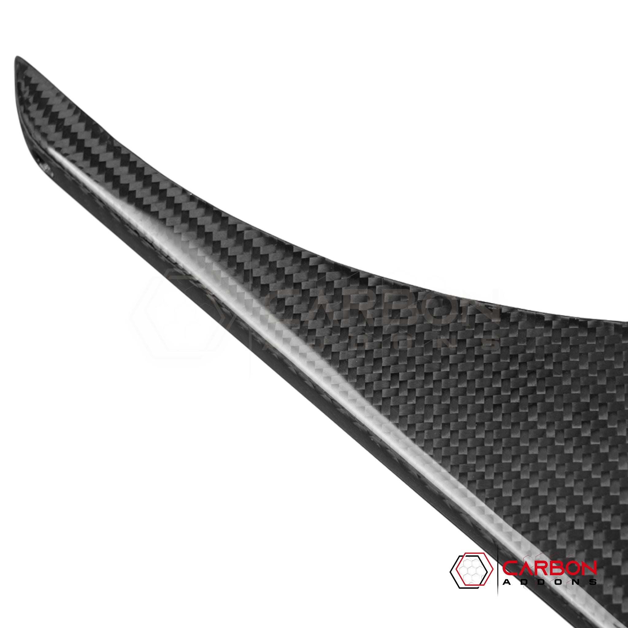 C8 Corvette Z06 / E-Ray Carbon Fiber Rear Diffuser Fins Add-On – OEM Widebody Diffuser Accent Kit