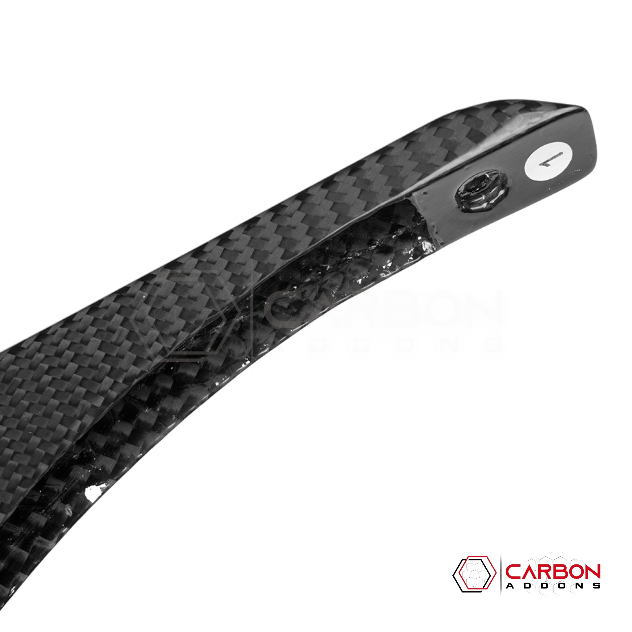 C8 Corvette Z06 / E-Ray Carbon Fiber Rear Diffuser Fins Add-On – OEM Widebody Diffuser Accent Kit