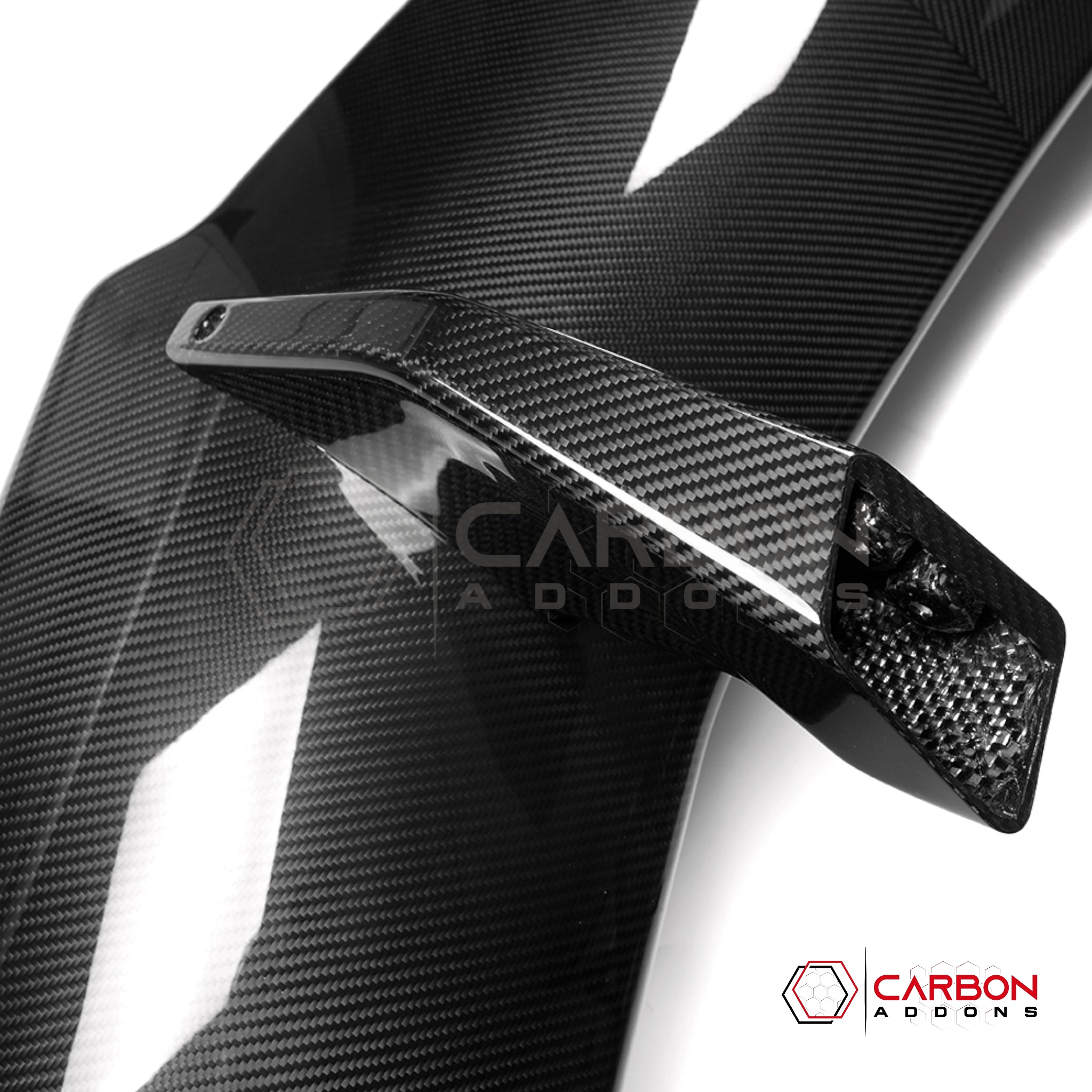 C8 Corvette Z06 / E-Ray ZR1-Style Carbon Fiber Wing Spoiler – Dry Pre-Preg (Not Vacuum-Infused)