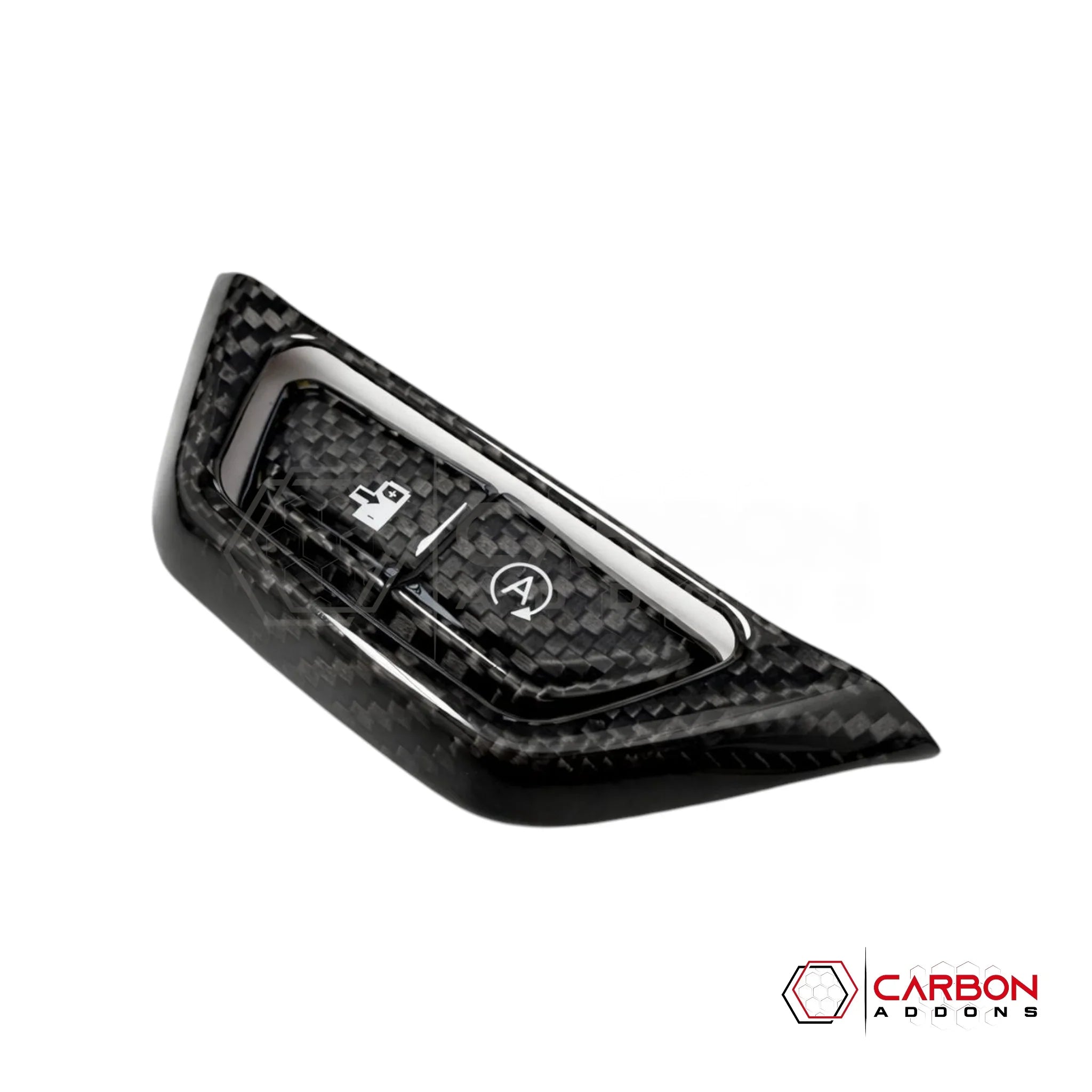 C8 Corvette E-Ray Carbon Fiber Regenerative Braking & Auto Start-Stop Button and Trim Covers