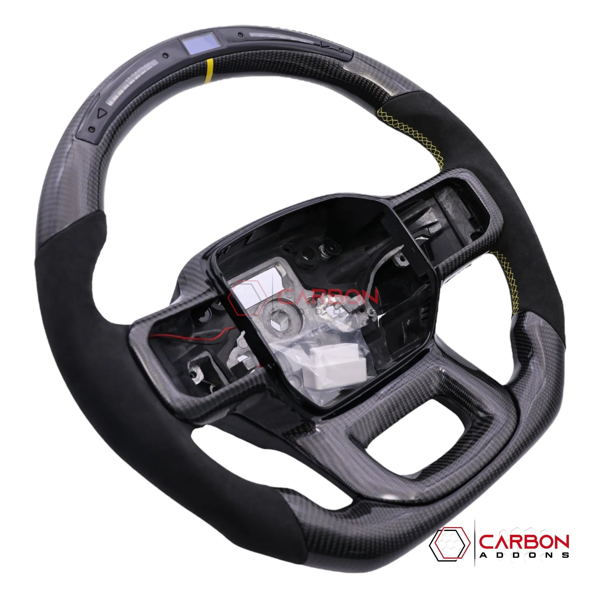 Ford F150 2021-2024 Custom Heated Carbon Fiber Steering Wheel