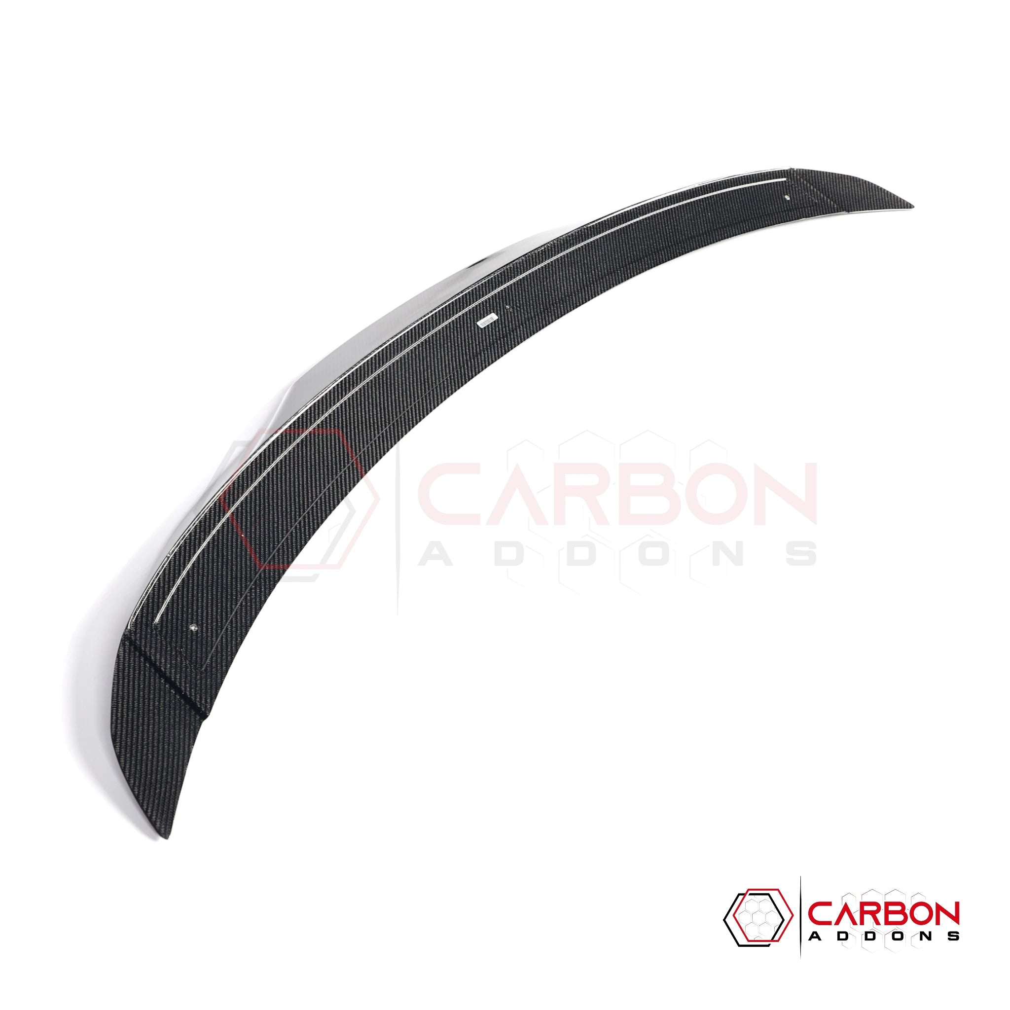 2024+ Ford Mustang (S650) GT & EcoBoost Carbon Fiber Duckbill Spoiler for  – Low Profile Gloss Carbon Wing