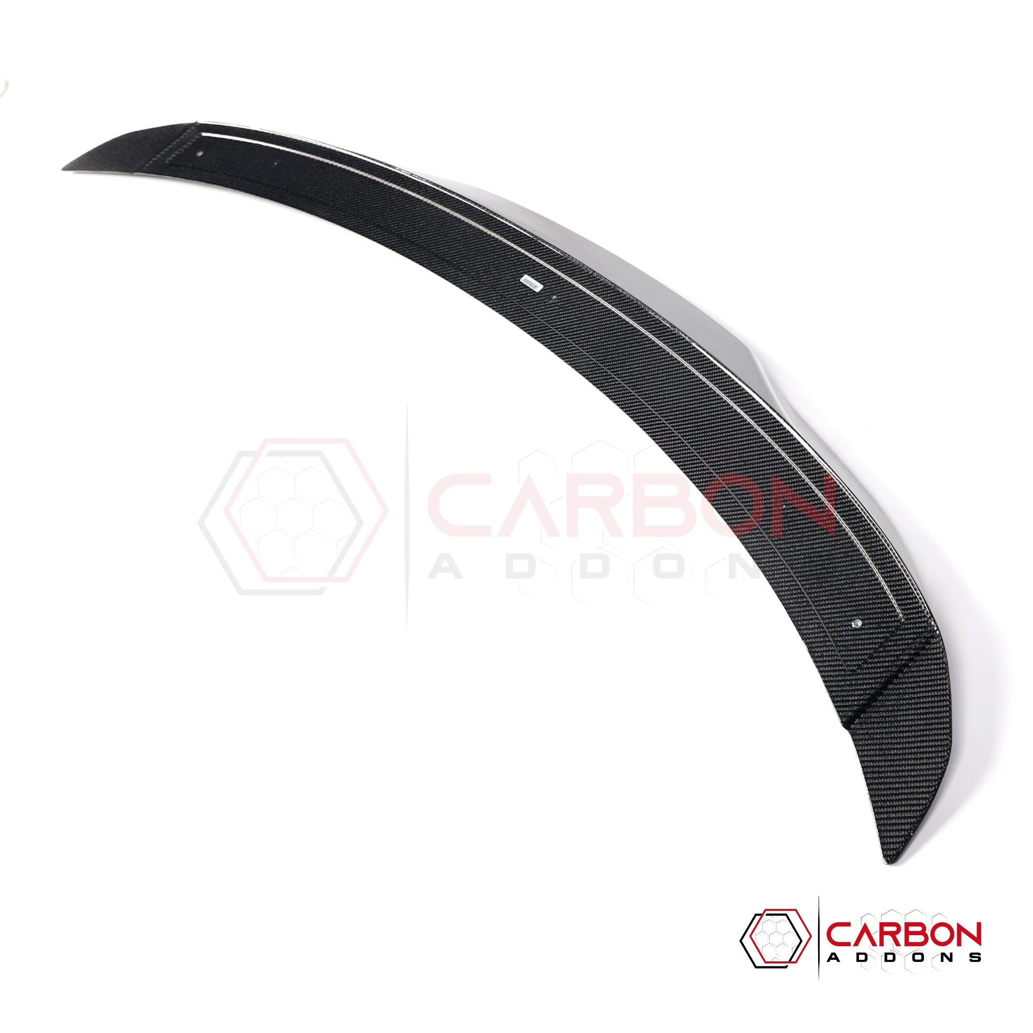 2024+ Ford Mustang (S650) GT & EcoBoost Carbon Fiber Duckbill Spoiler for  – Low Profile Gloss Carbon Wing