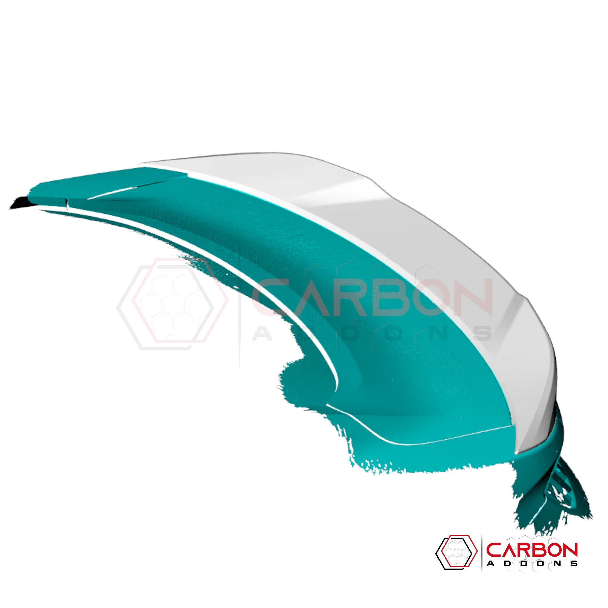 2024+ Ford Mustang (S650) GT & EcoBoost Carbon Fiber Duckbill Spoiler for  – Low Profile Gloss Carbon Wing