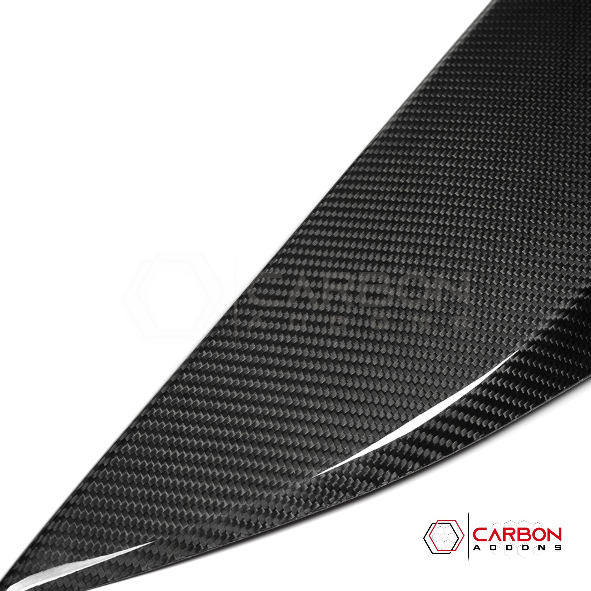 Corvette C8 HTC (Stingray, Z06, Z07, Z51, E-Ray 2020+) Real Dry Carbon Fiber Rear Nacelle Roof Hump Covers