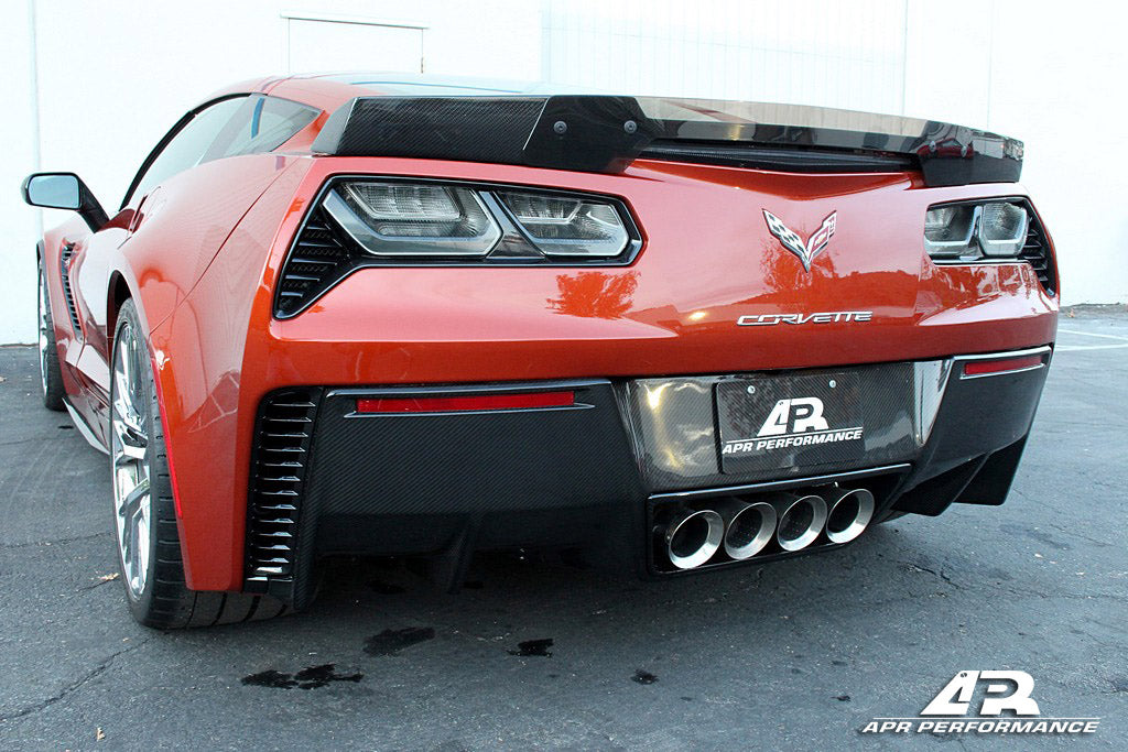 Chevrolet Corvette C7 Z06 Carbon Fiber Track Pack Aero Kit (Version 2) by APR Performance