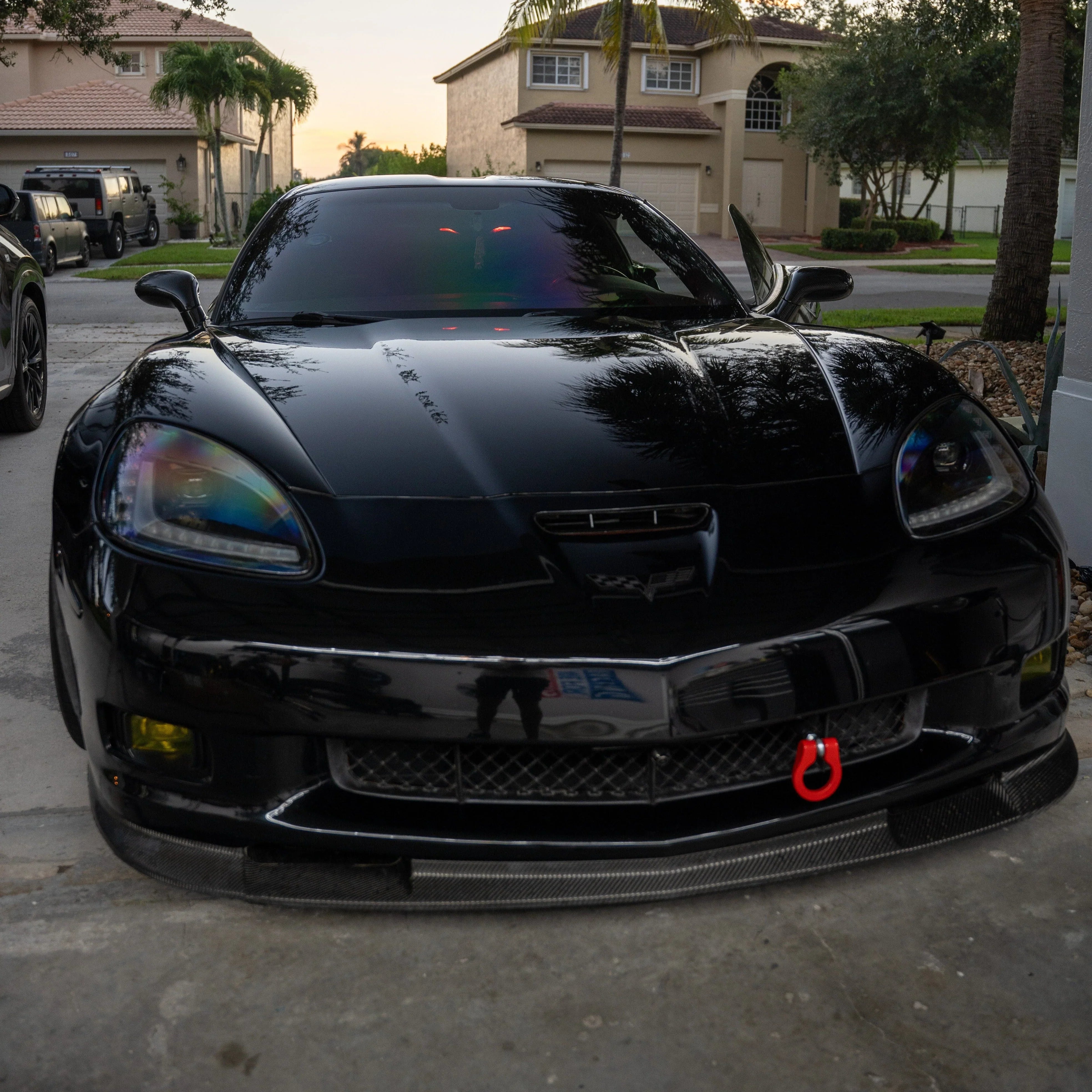 2005–2013 Corvette C6 LG Motorsports Premium Stealth Tow Hook | ZL1 Addons