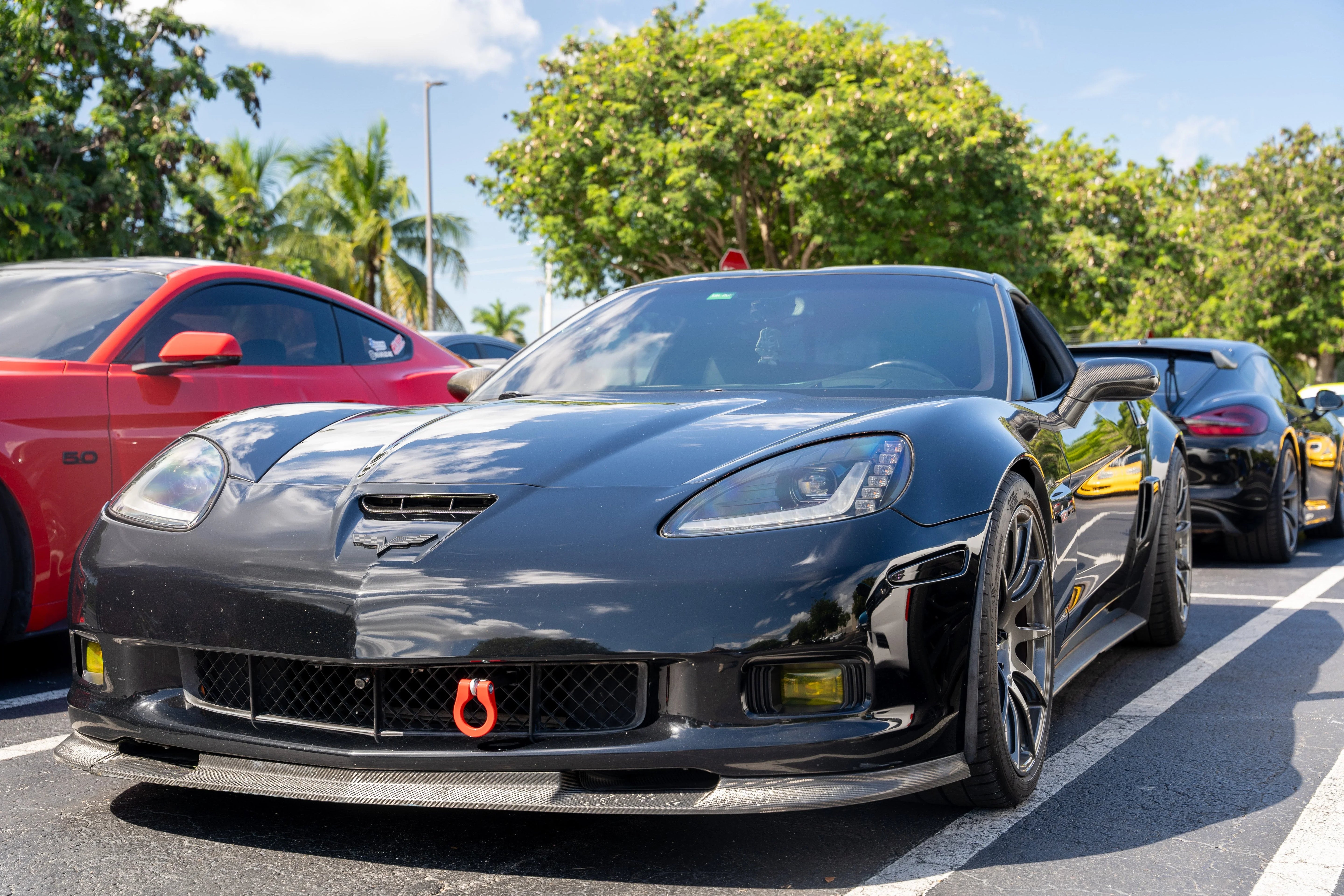 2005–2013 Corvette C6 LG Motorsports Premium Stealth Tow Hook | ZL1 Addons