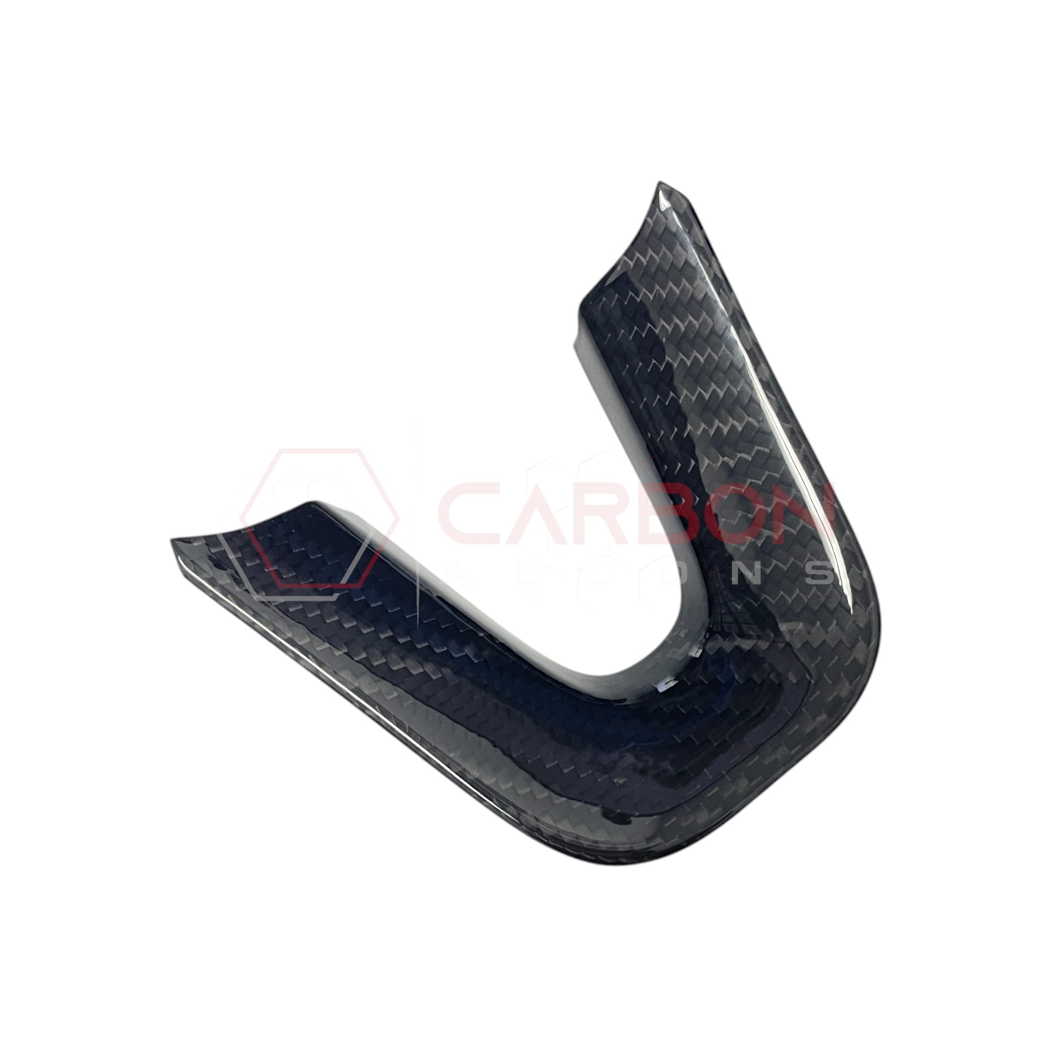 Dodge SRT Charger Challenger Durango 2015-2023 Carbon Fiber Lower Steering Wheel Trim Cover