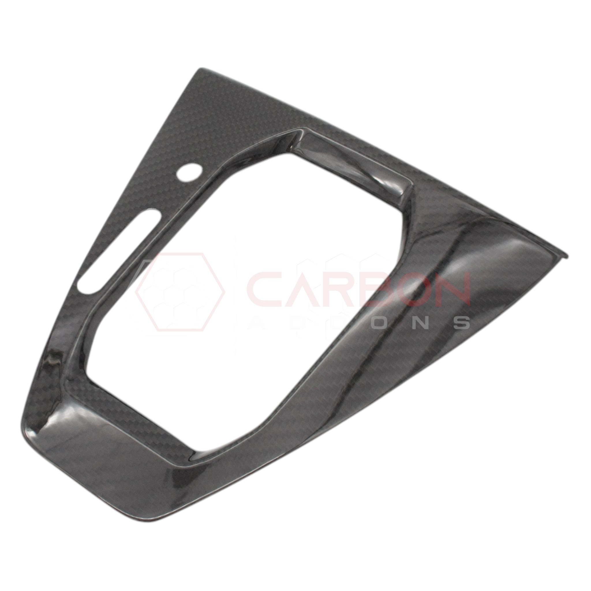 2024+ Ford Mustang Hard Carbon Fiber Gear Shift Trim Cover