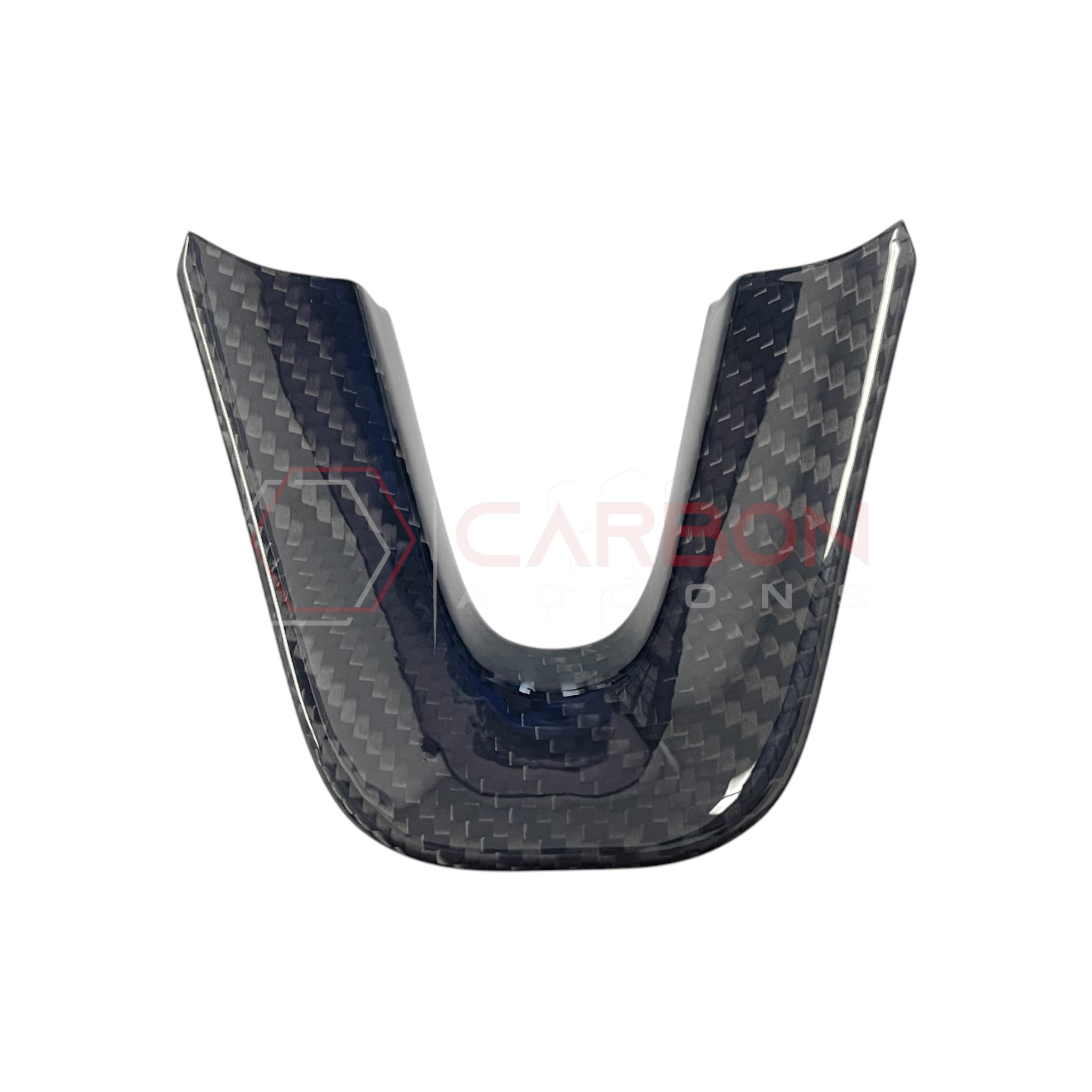 Dodge SRT Charger Challenger Durango 2015-2023 Carbon Fiber Lower Steering Wheel Trim Cover