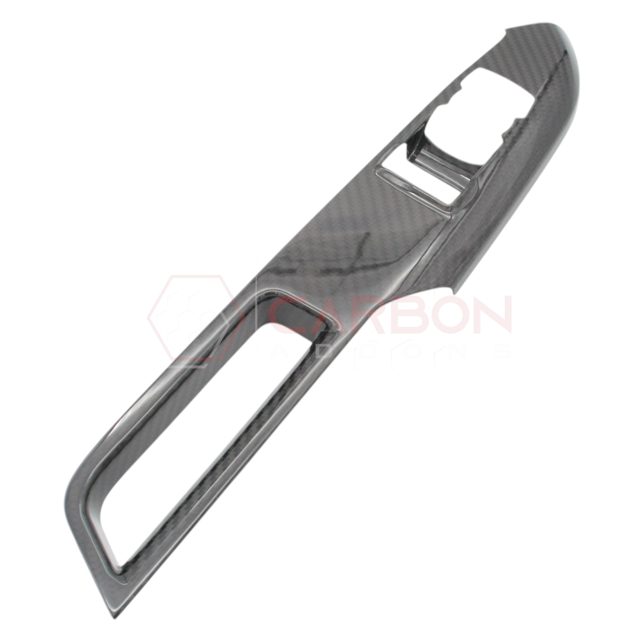 European Models | 2024+ S650 Ford Mustang Hard Carbon Fiber Window Switch Control Trim Cover