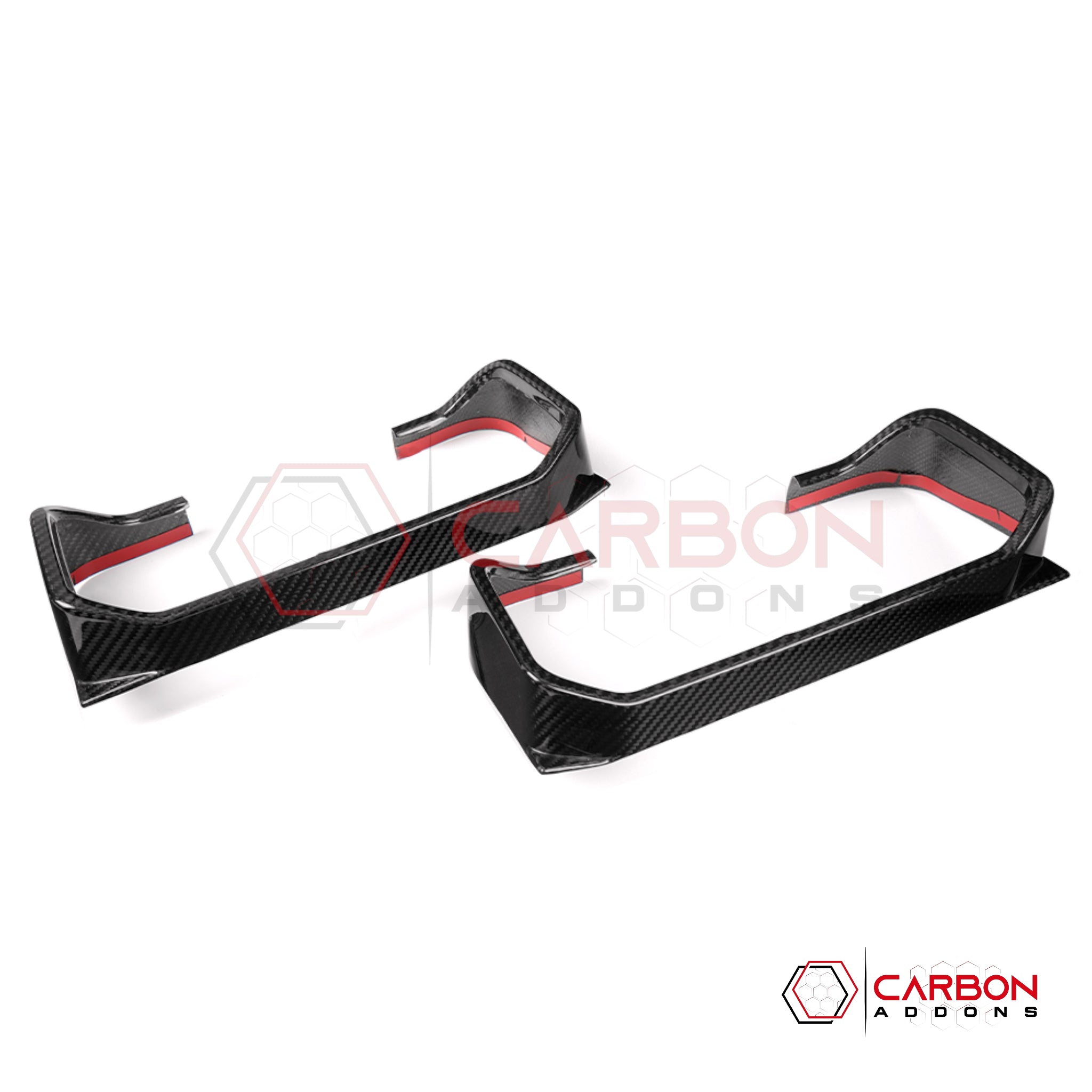 Ford Bronco Raptor Carbon Fiber Rear Tail Light Trim Bezel Cover | Glossy or Matte