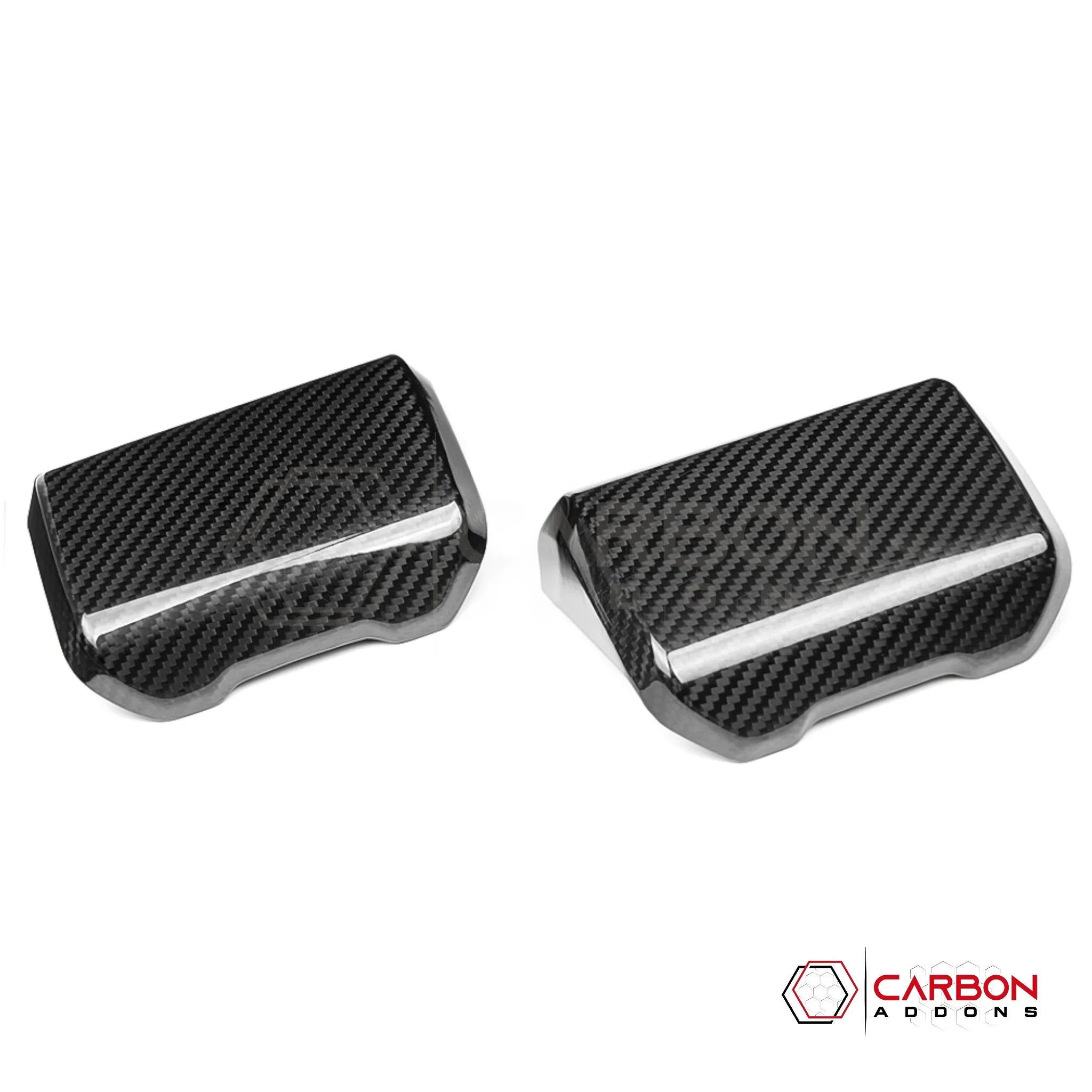Ford Bronco Raptor (2022–2025) Carbon Fiber Rear Tail Light Cover | Glossy or Matte