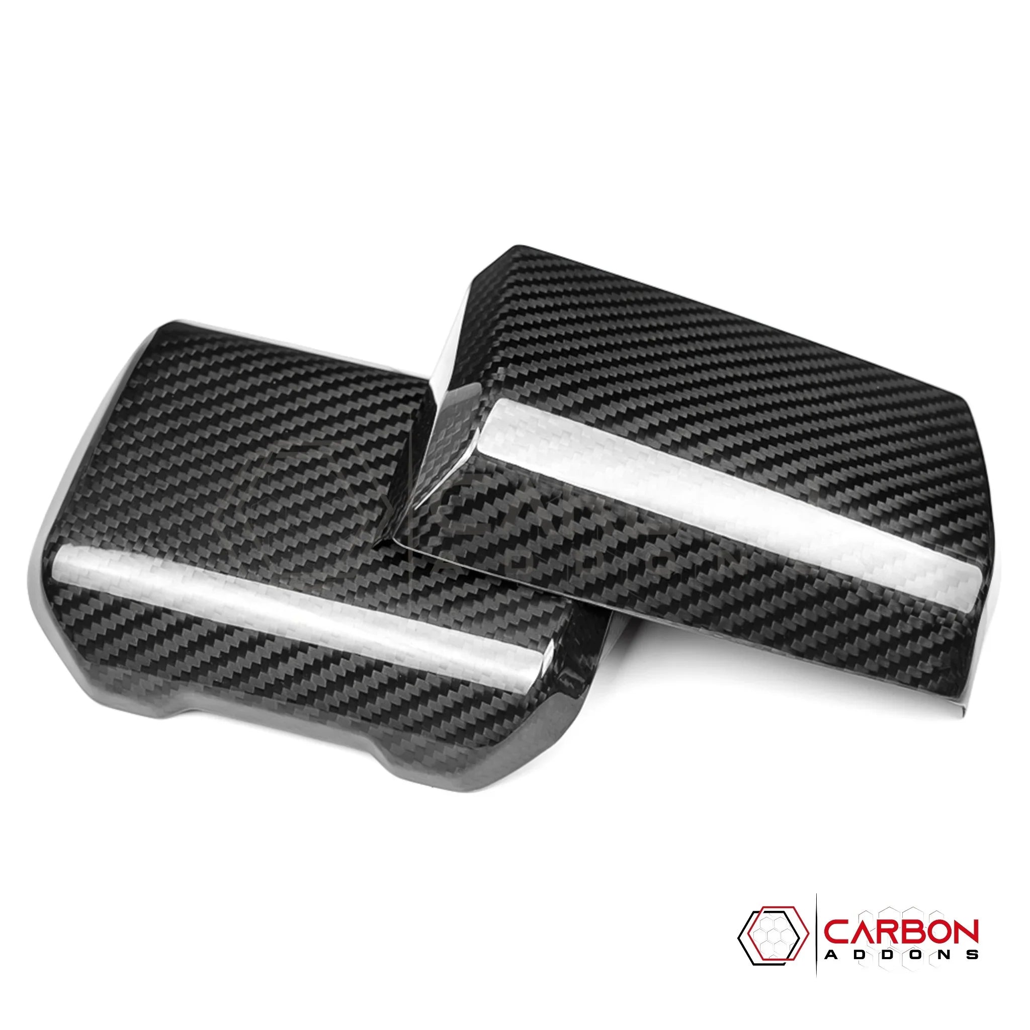 Ford Bronco Raptor (2022–2025) Carbon Fiber Rear Tail Light Cover | Glossy or Matte